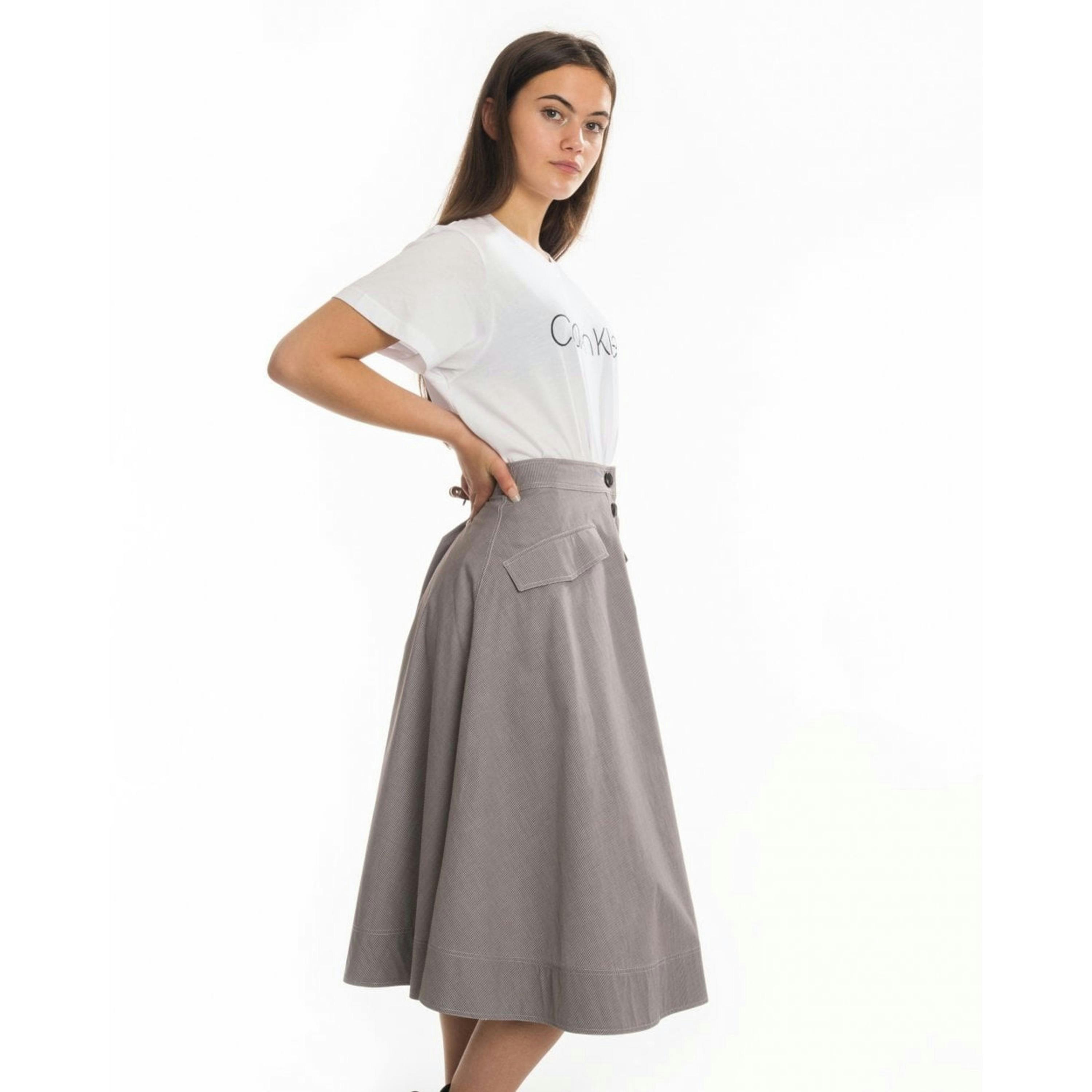 Calvin Klein Skirt  in Grey , view 3 of 5