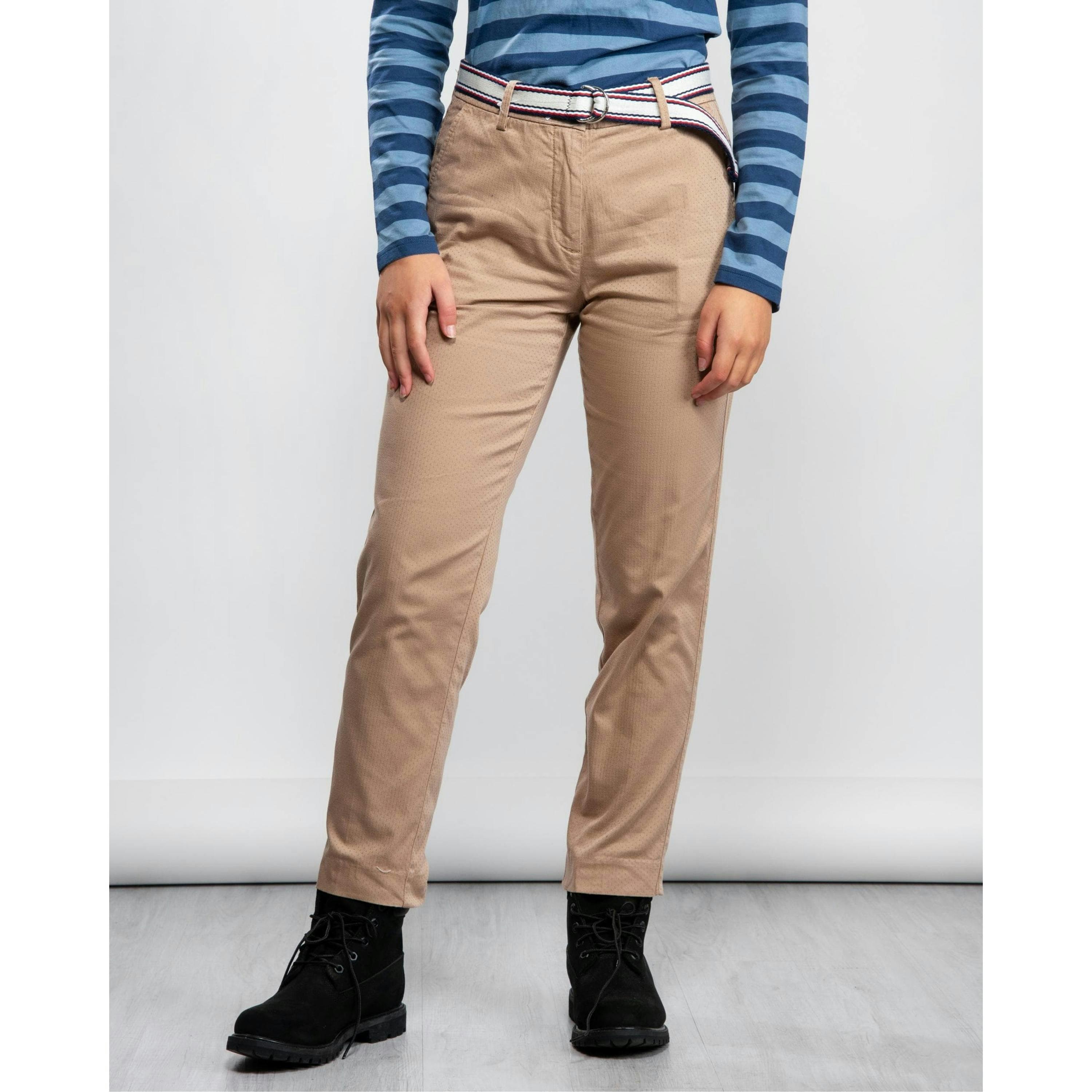 Tommy Hilfiger Dobby Trousers  in Brown , view 1 of 4