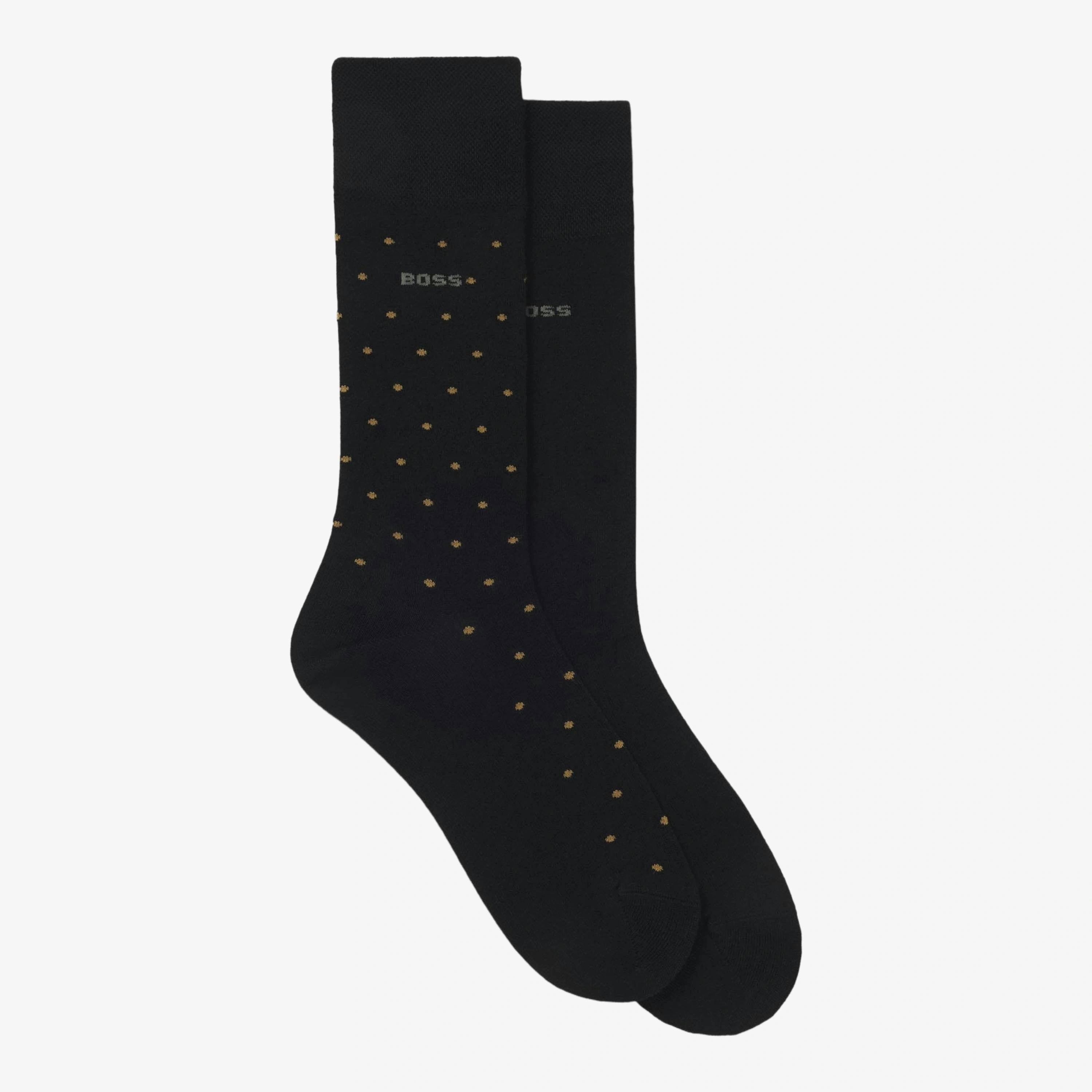 Hugo Boss Logos Socks  in Black , view 1 of 3