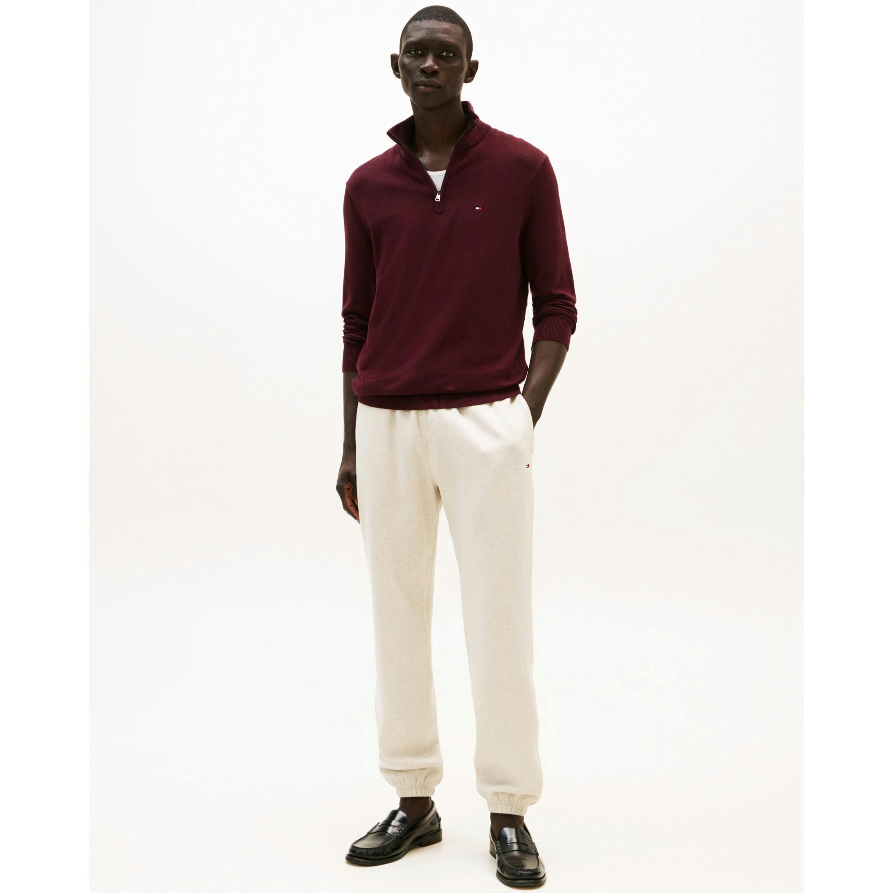 Tommy Hilfiger Sweatshirt  in Wine , view 5 of 5