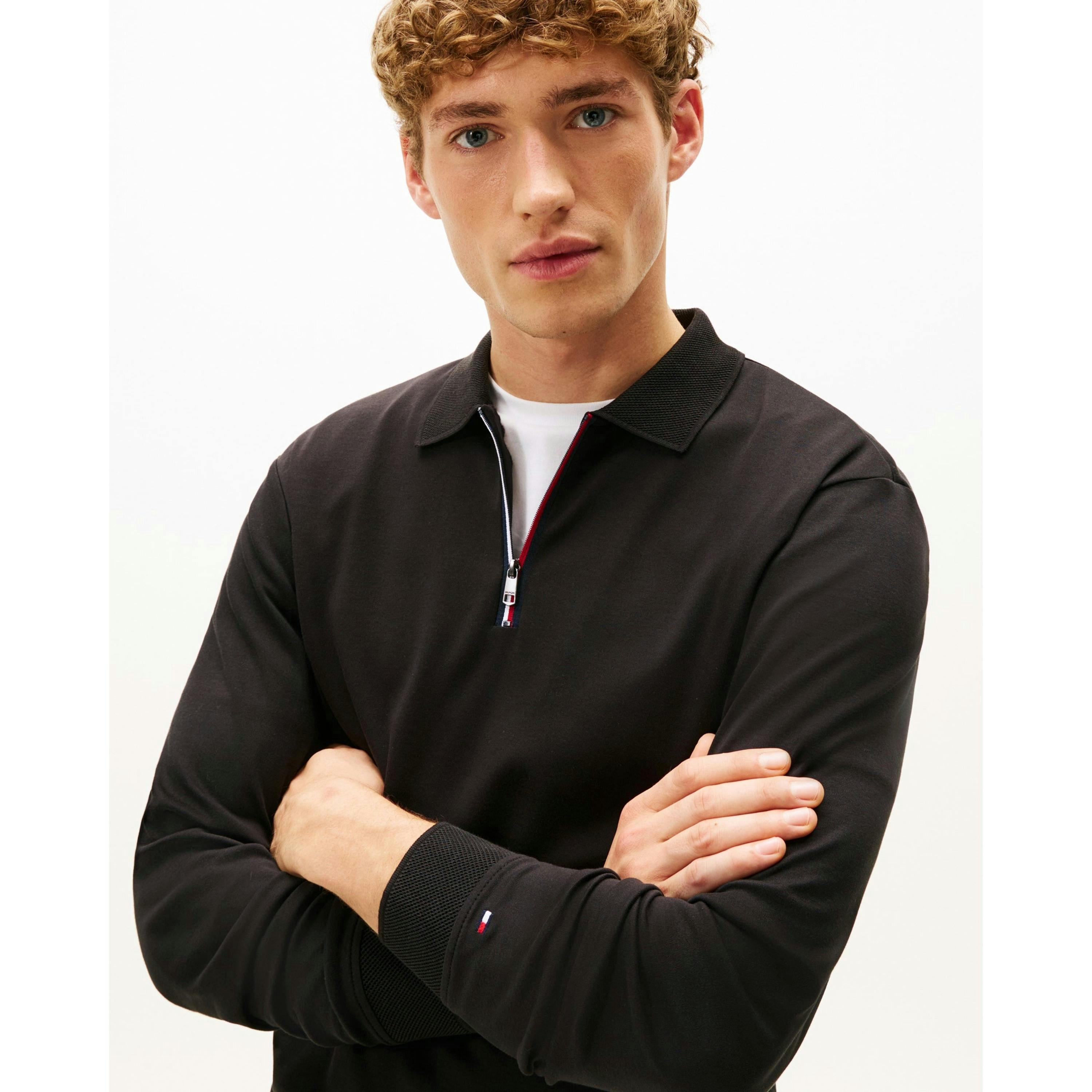 Tommy Hilfiger Polo Shirt  in Black , view 3 of 5