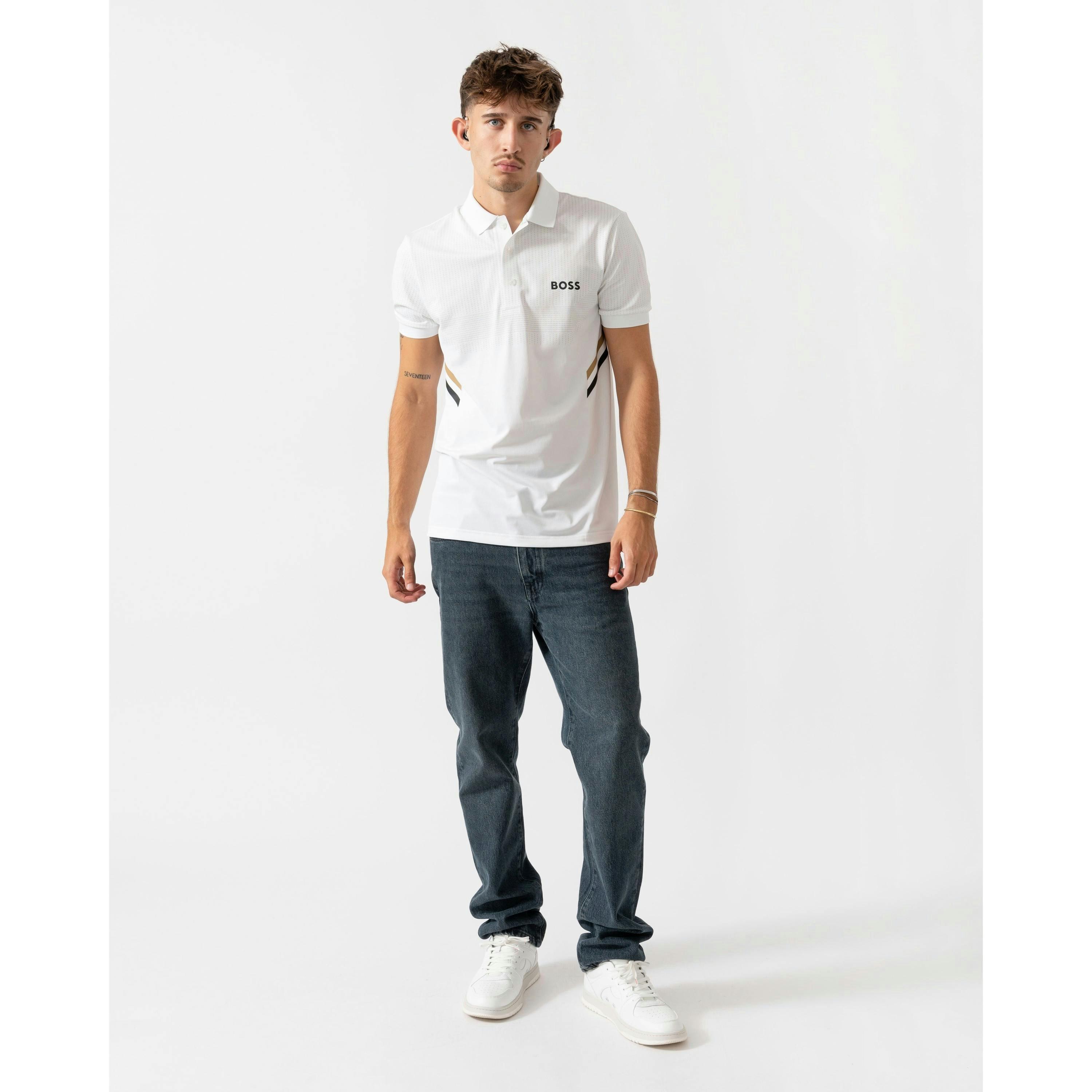 Hugo Boss Polo Shirt  in White , view 4 of 5