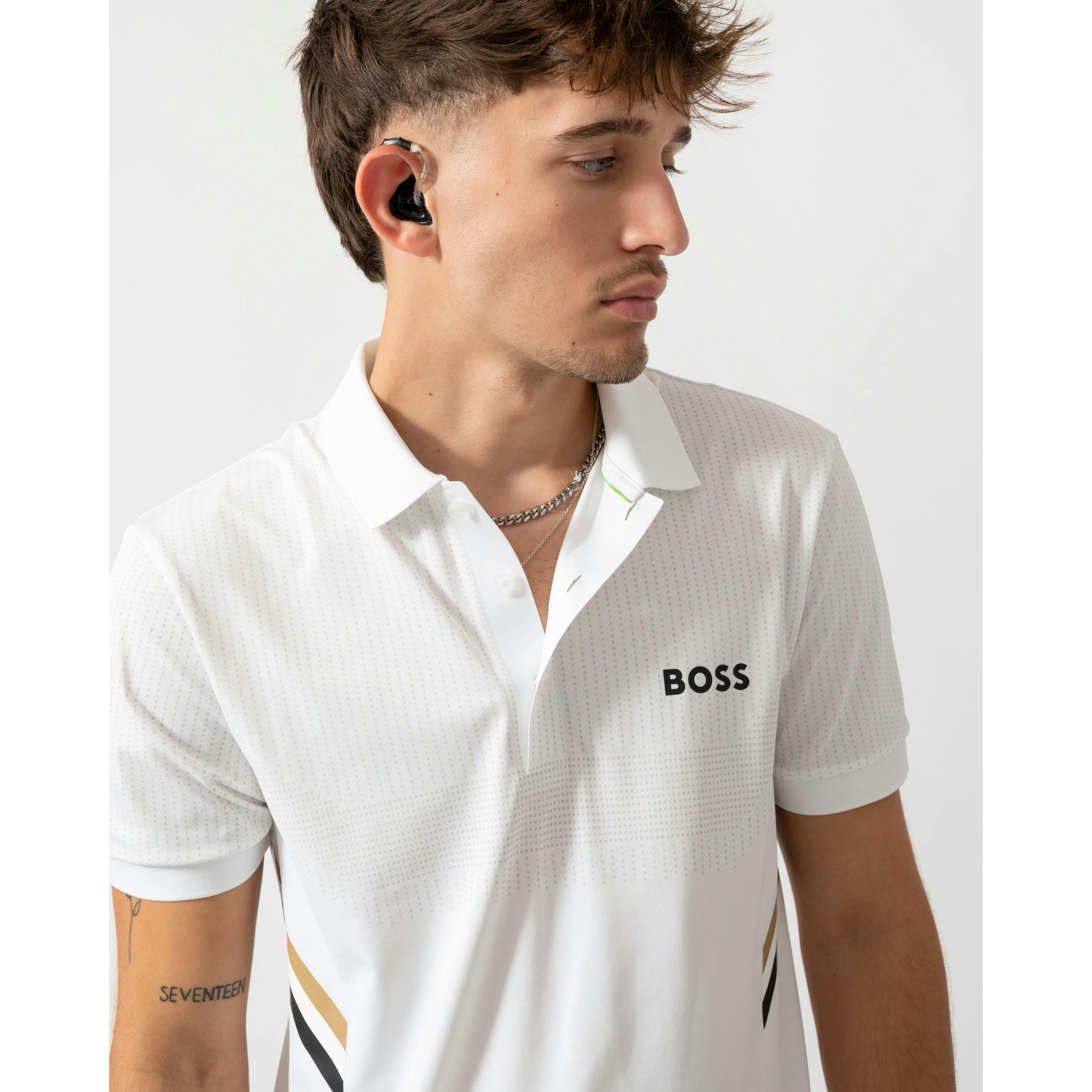 Hugo Boss Polo Shirt  in White , view 5 of 5