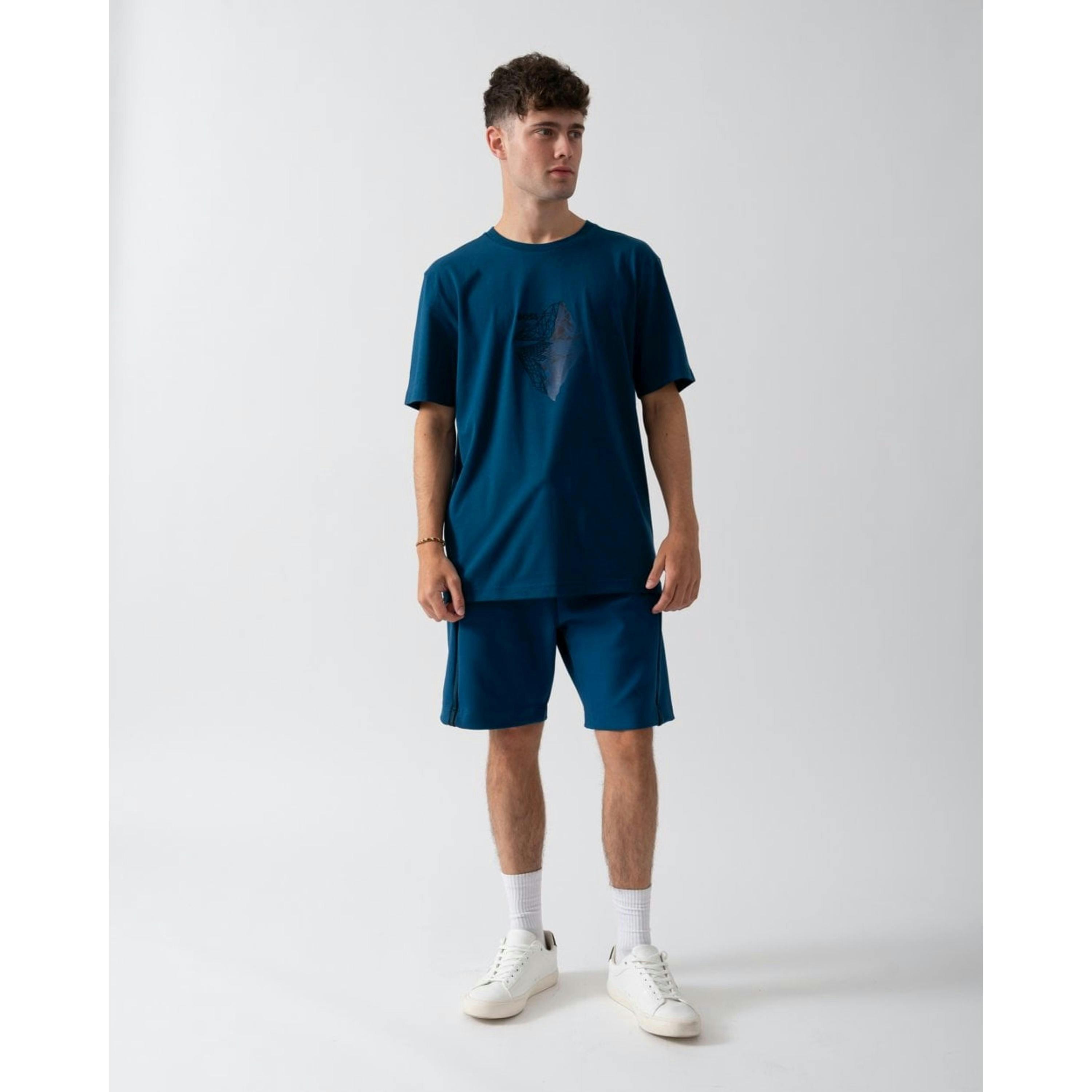 Hugo Boss Graphic Print T-Shirt  in Green , view 4 of 4