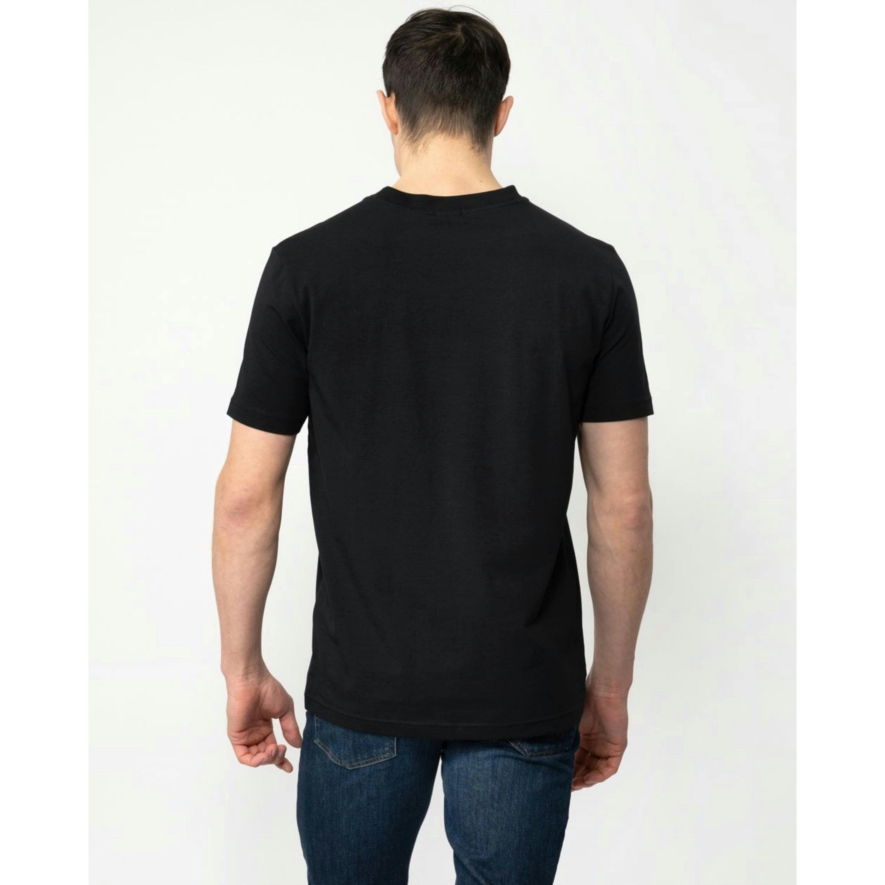 Hugo Boss V-Neck T-Shirt  in Black , view 2 of 4