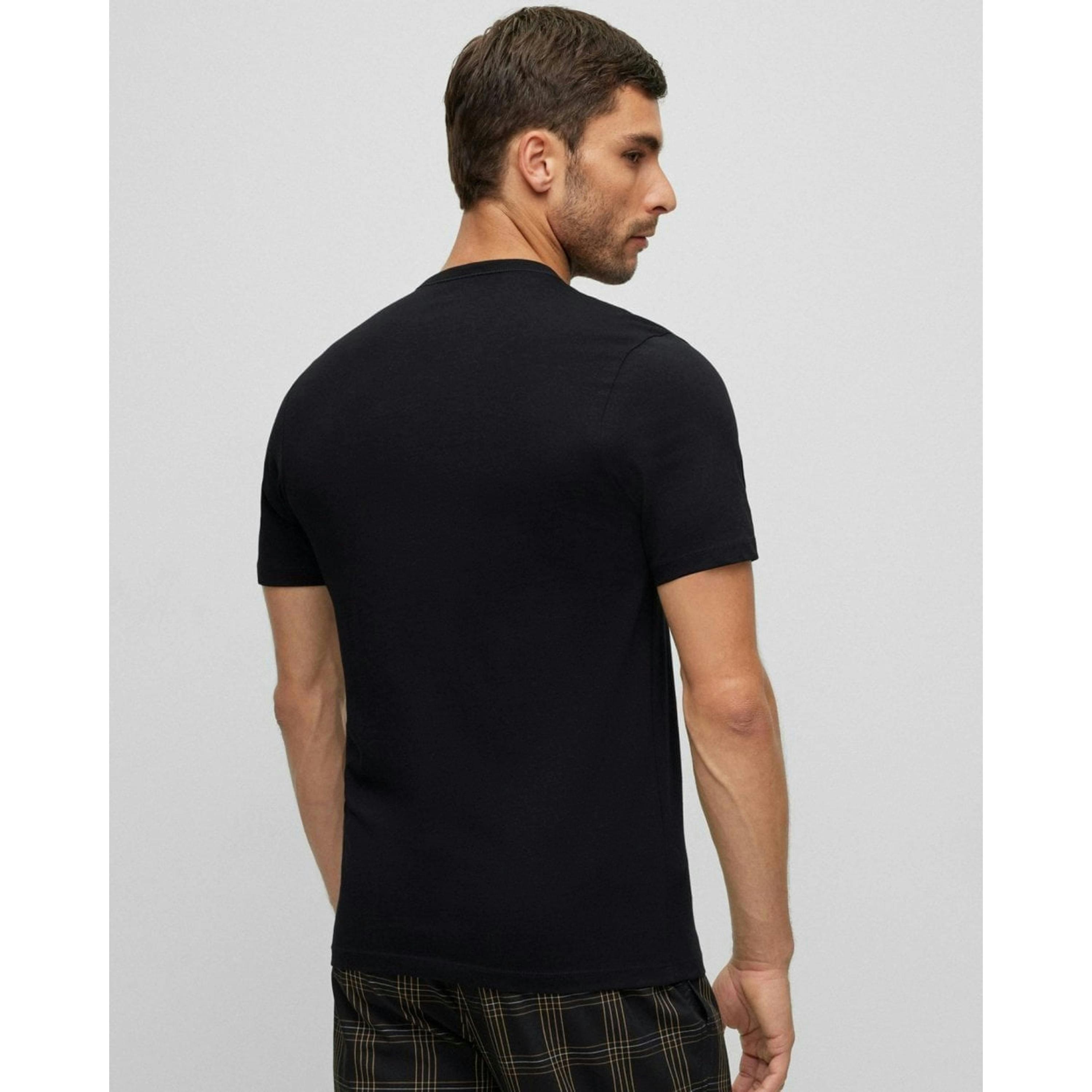 Hugo Boss Crew Neck T-Shirt  in Black , view 2 of 4