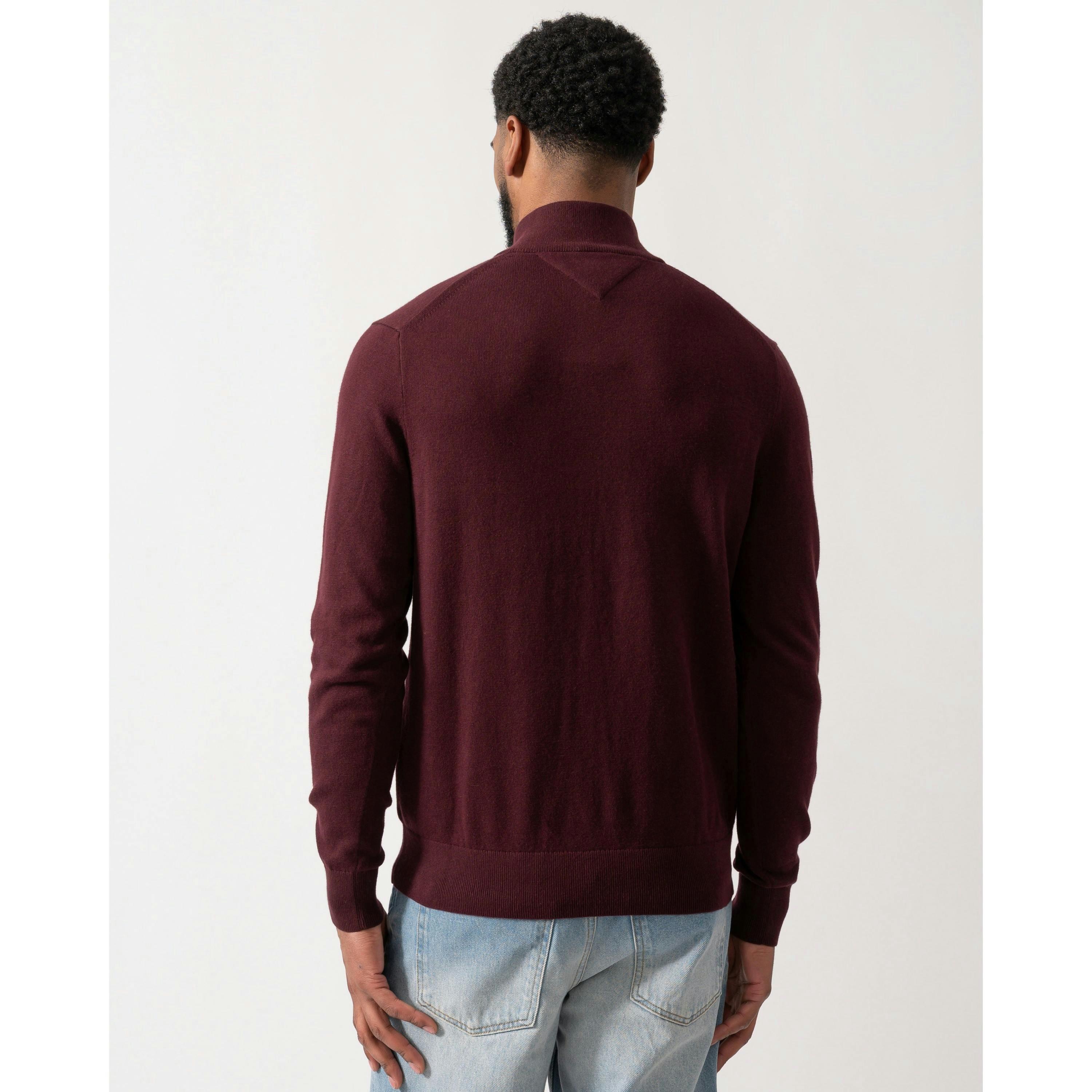 Tommy Hilfiger Sweatshirt  in Wine , view 2 of 4