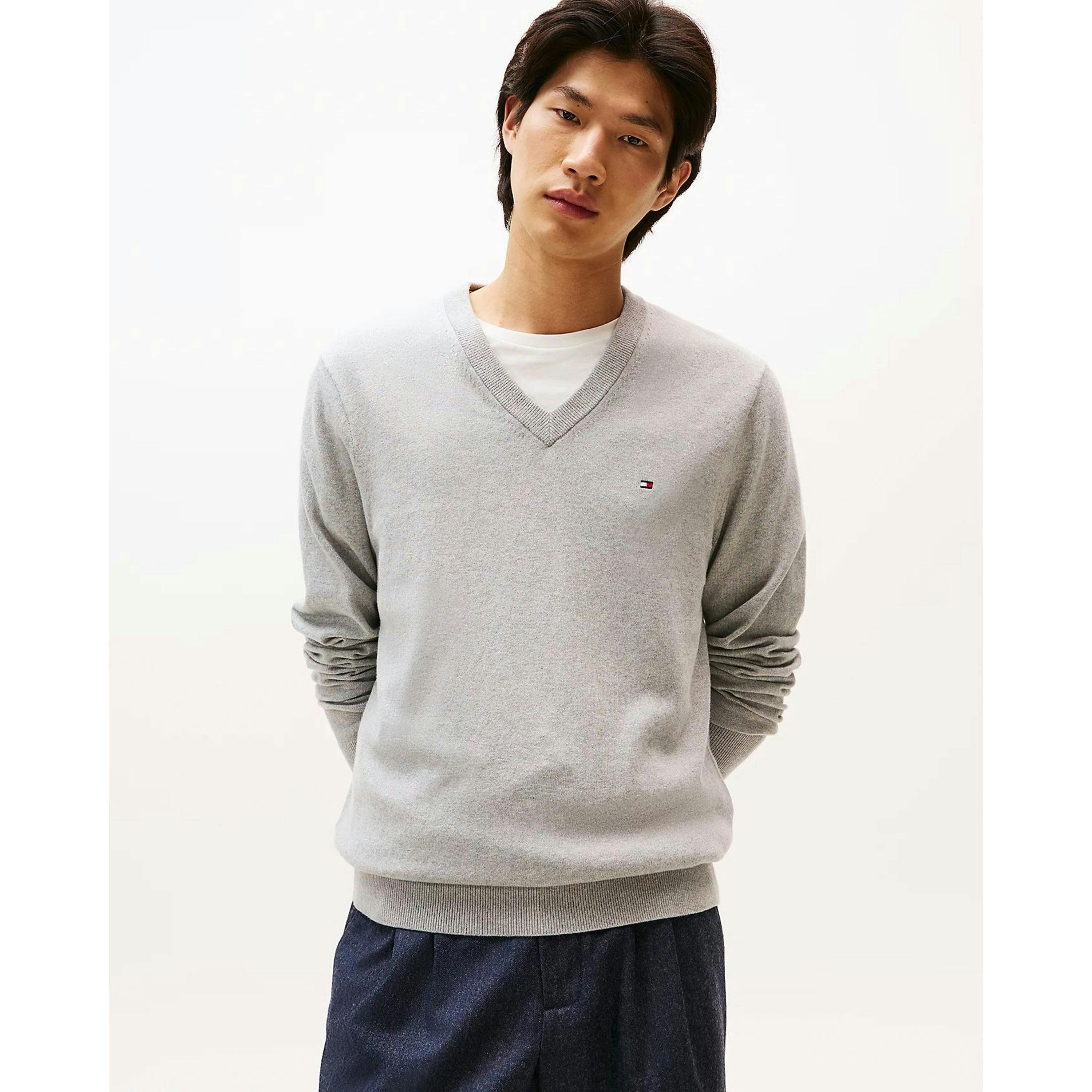 Tommy Hilfiger Cashmere Jumper  in Grey , view 1 of 5
