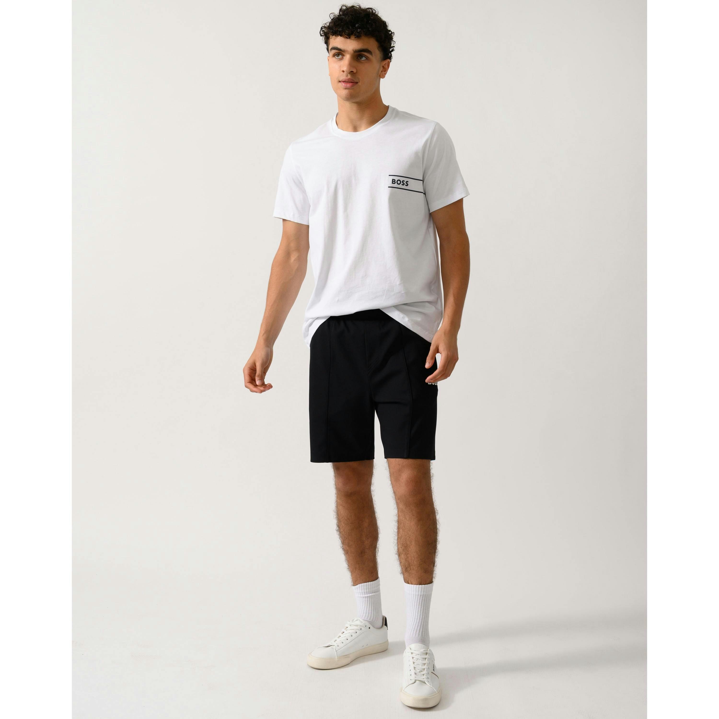 Hugo Boss Chino Shorts  in Black , view 1 of 4
