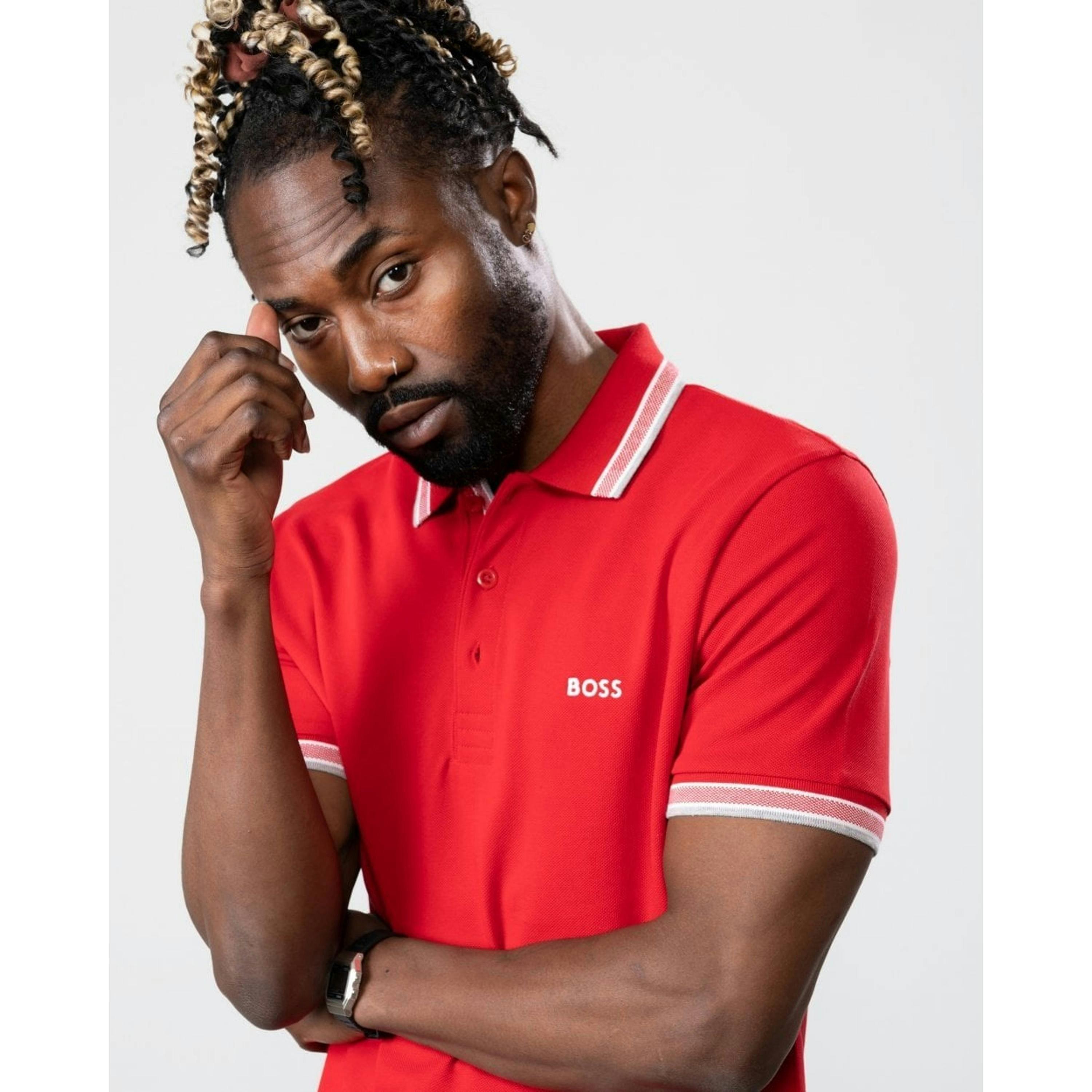 Hugo Boss Polo Shirt  in Red , view 2 of 4