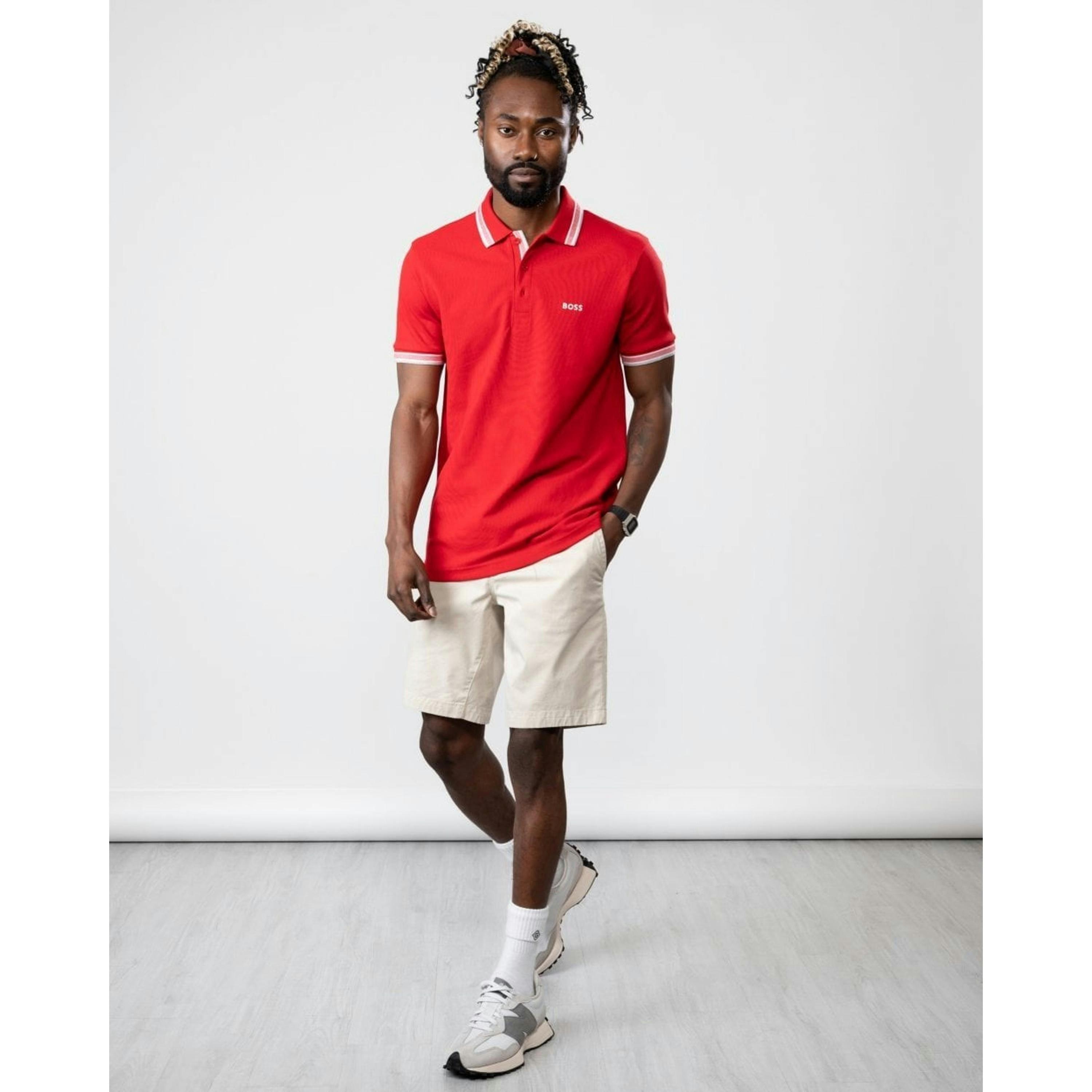 Hugo Boss Polo Shirt  in Red , view 3 of 4