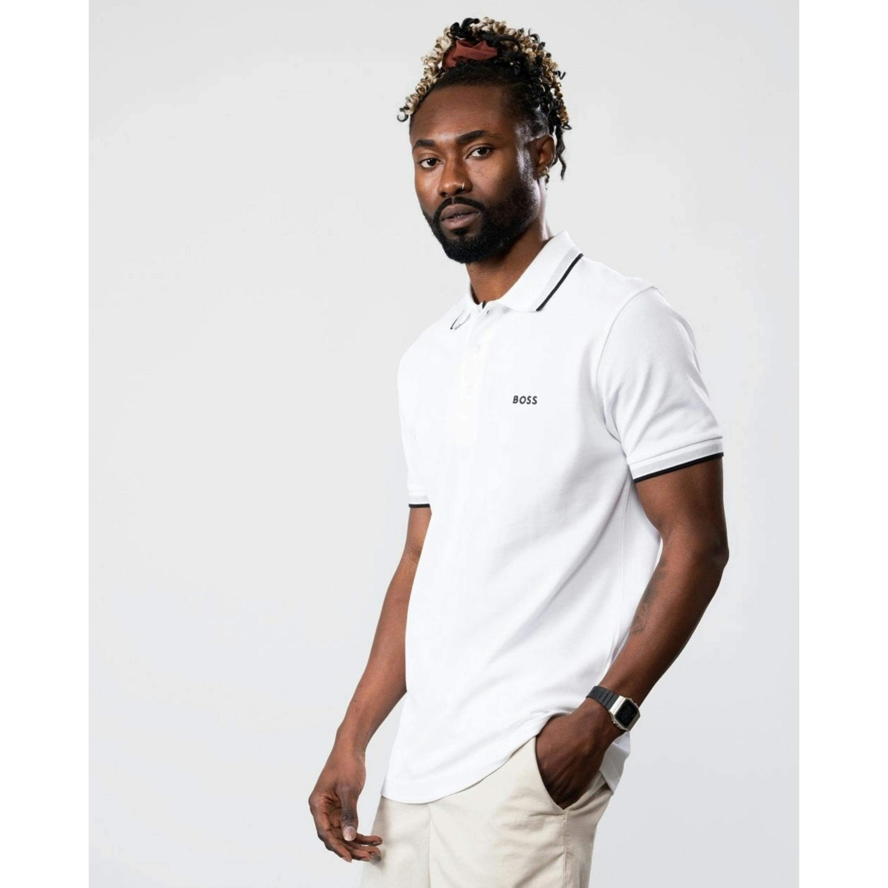 Hugo Boss Polo Shirt  in White , view 4 of 4
