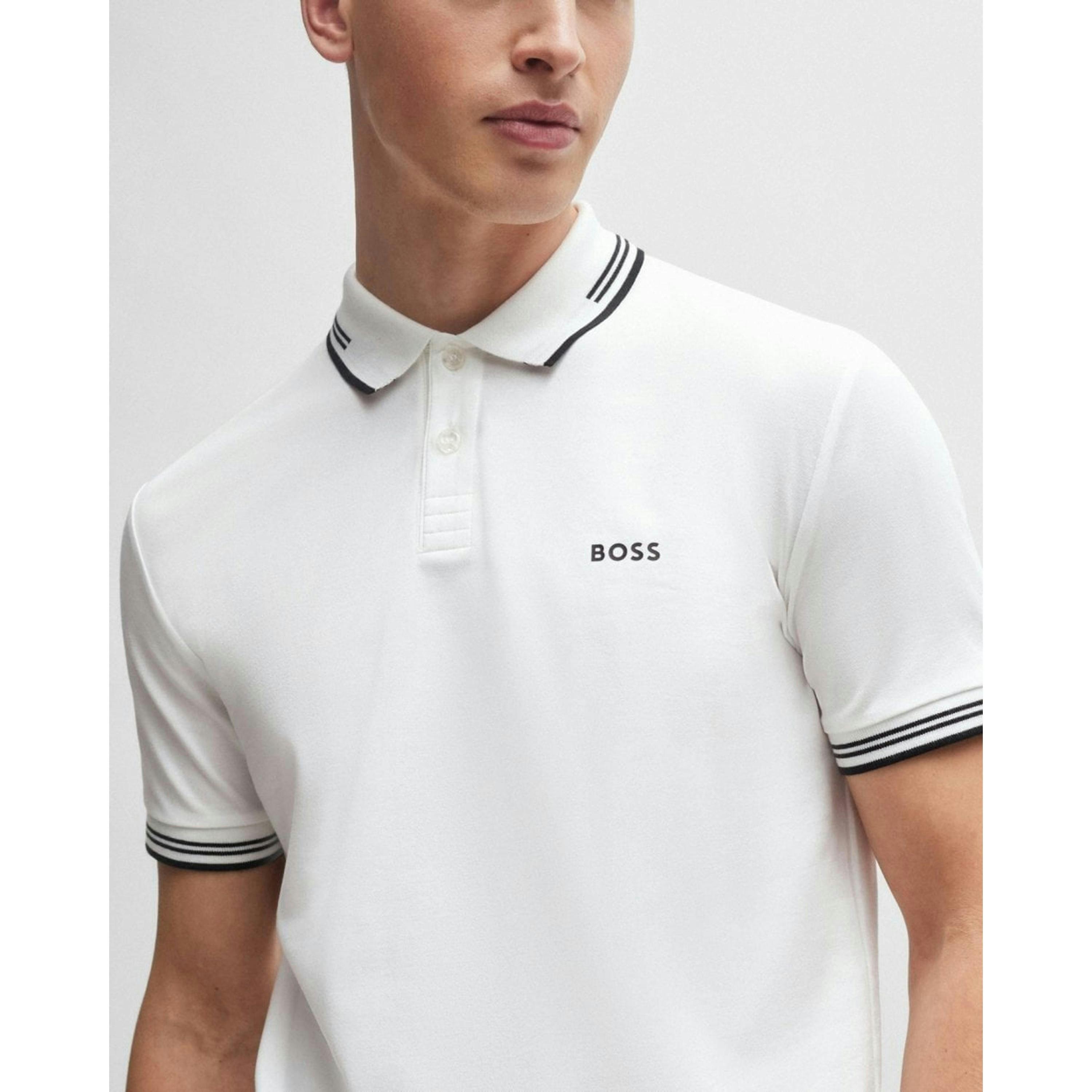 Hugo Boss Polo Shirt  in White , view 3 of 4