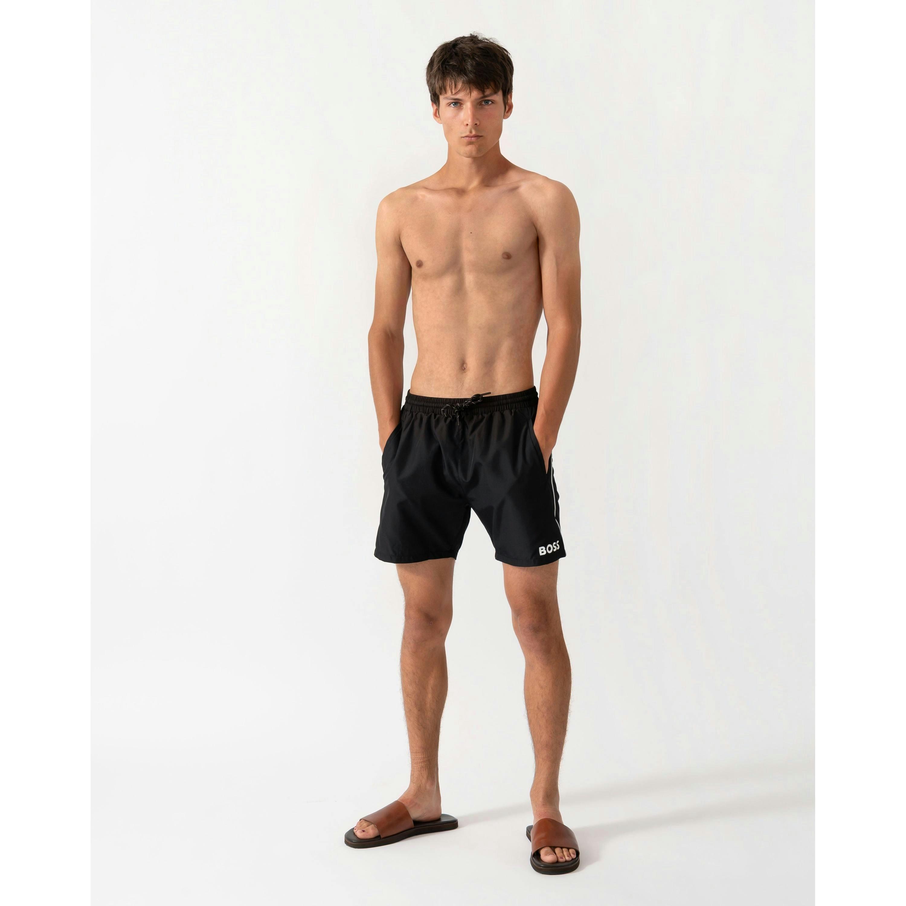 Hugo Boss Swimming Shorts  in Black , view 3 of 4