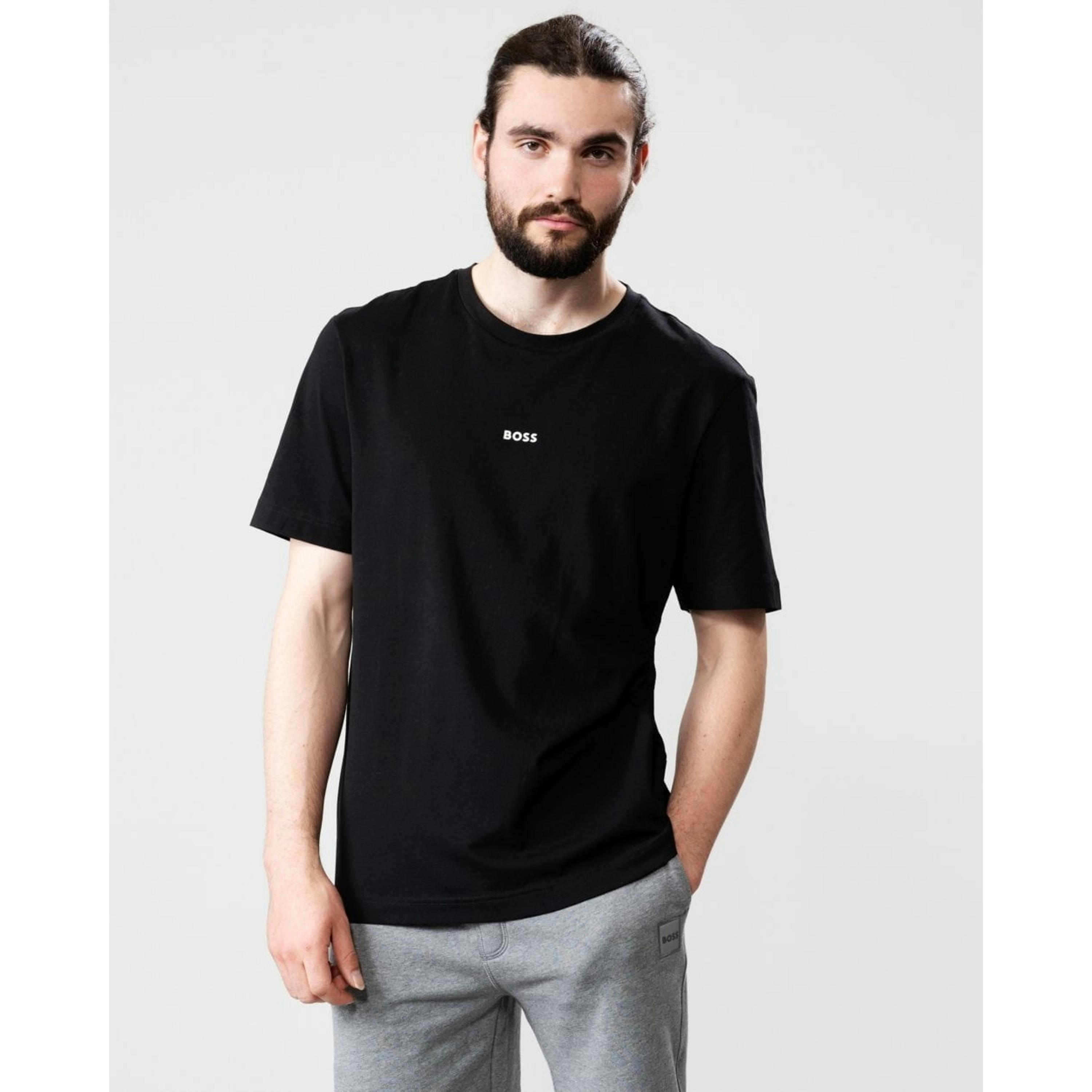 Hugo Boss Small Logo T-Shirt  in Black , view 1 of 4