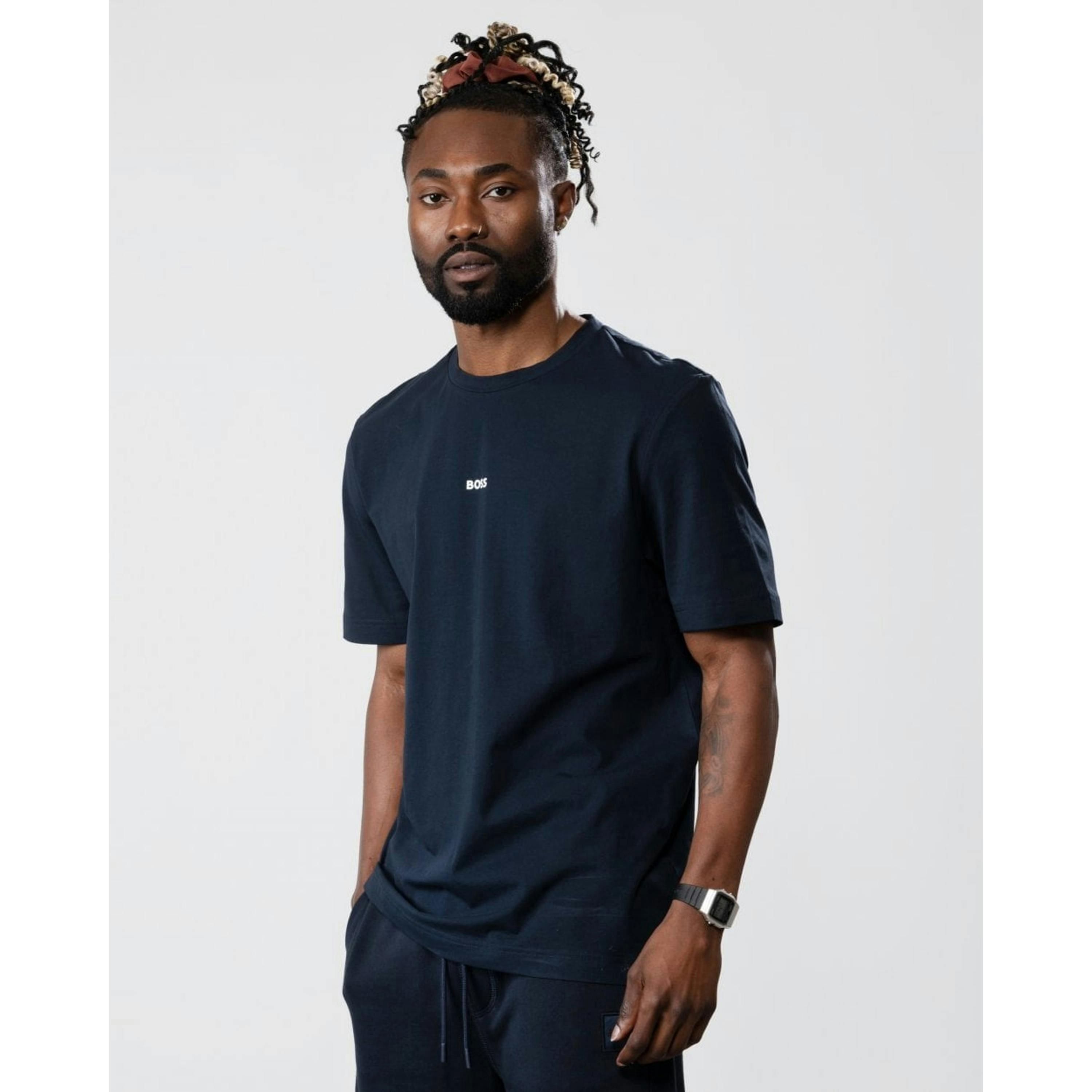 Hugo Boss Small Logo T-Shirt  in Grey , view 1 of 4