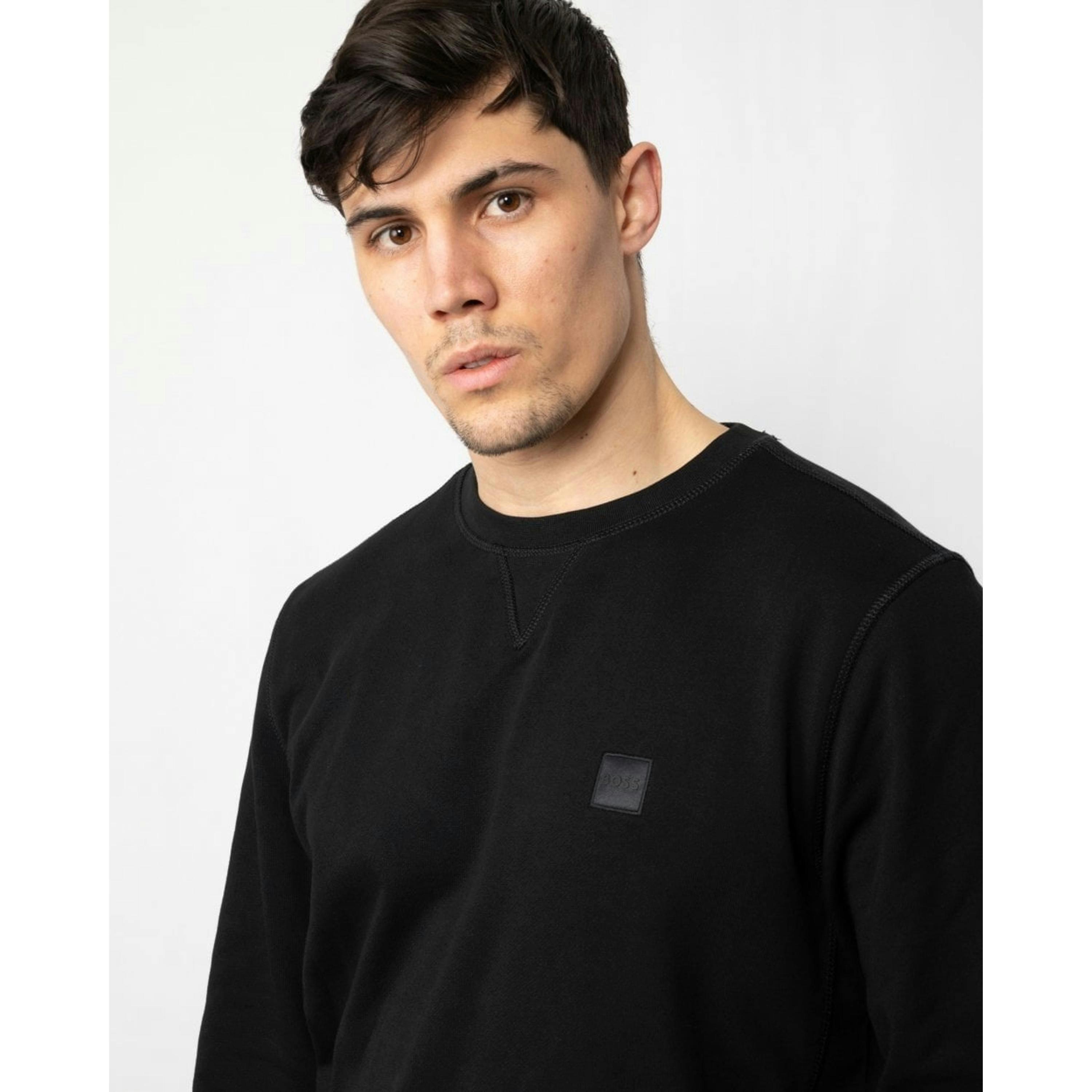 Hugo Boss Sweatshirt  in Black , view 3 of 4