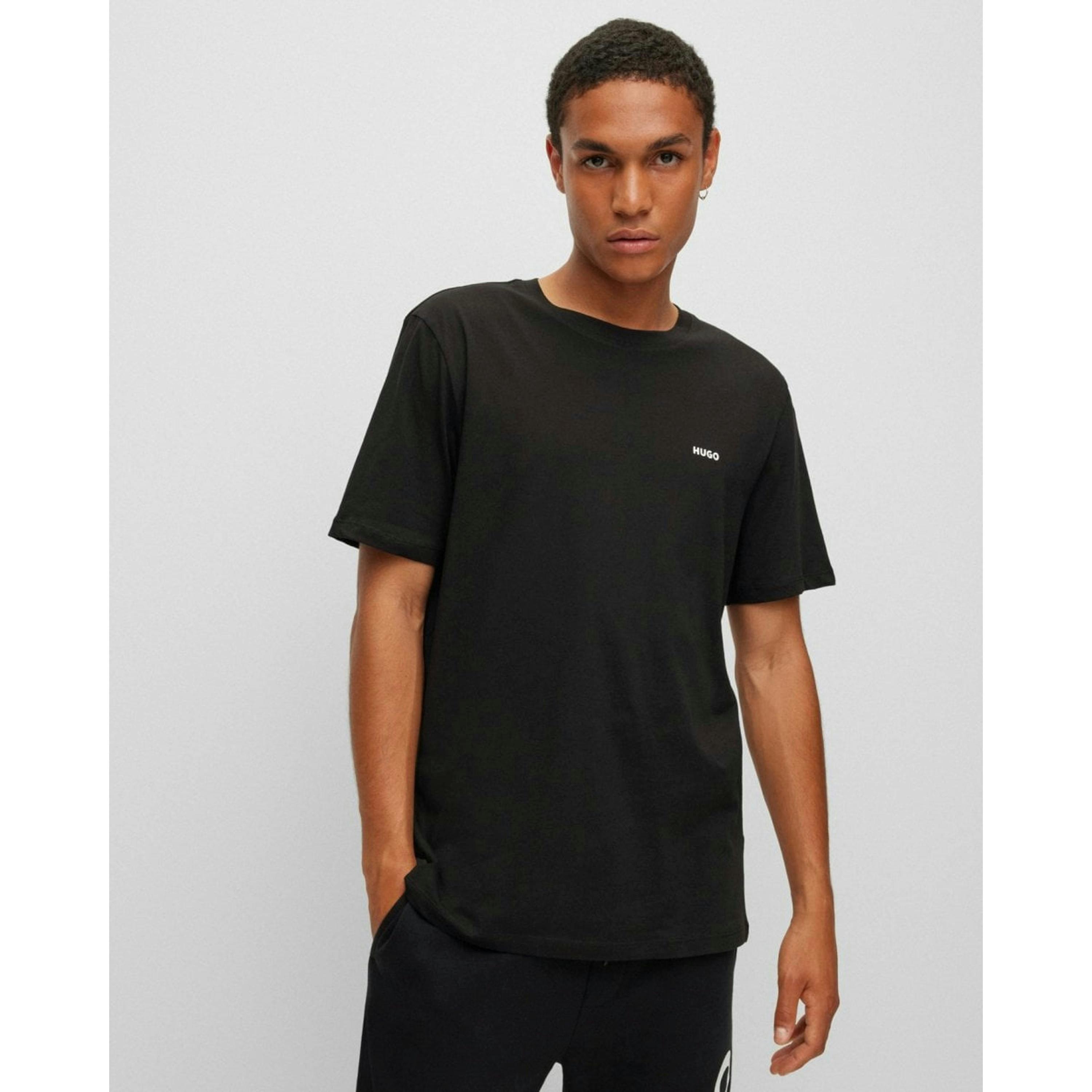 Hugo Boss Logo Print T-Shirt  in Black , view 1 of 4