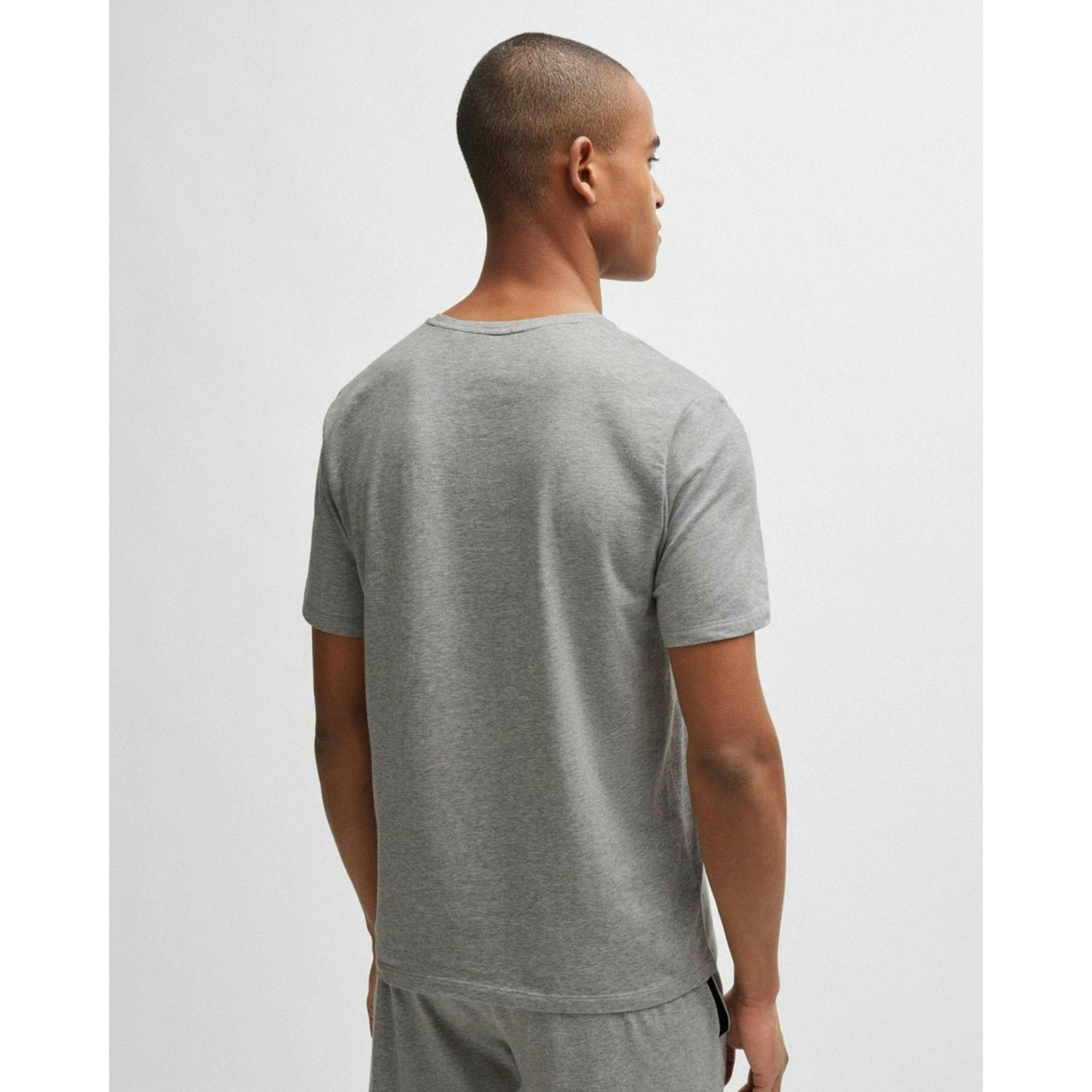 Hugo Boss Logo Detail T-Shirt  in Grey , view 2 of 4