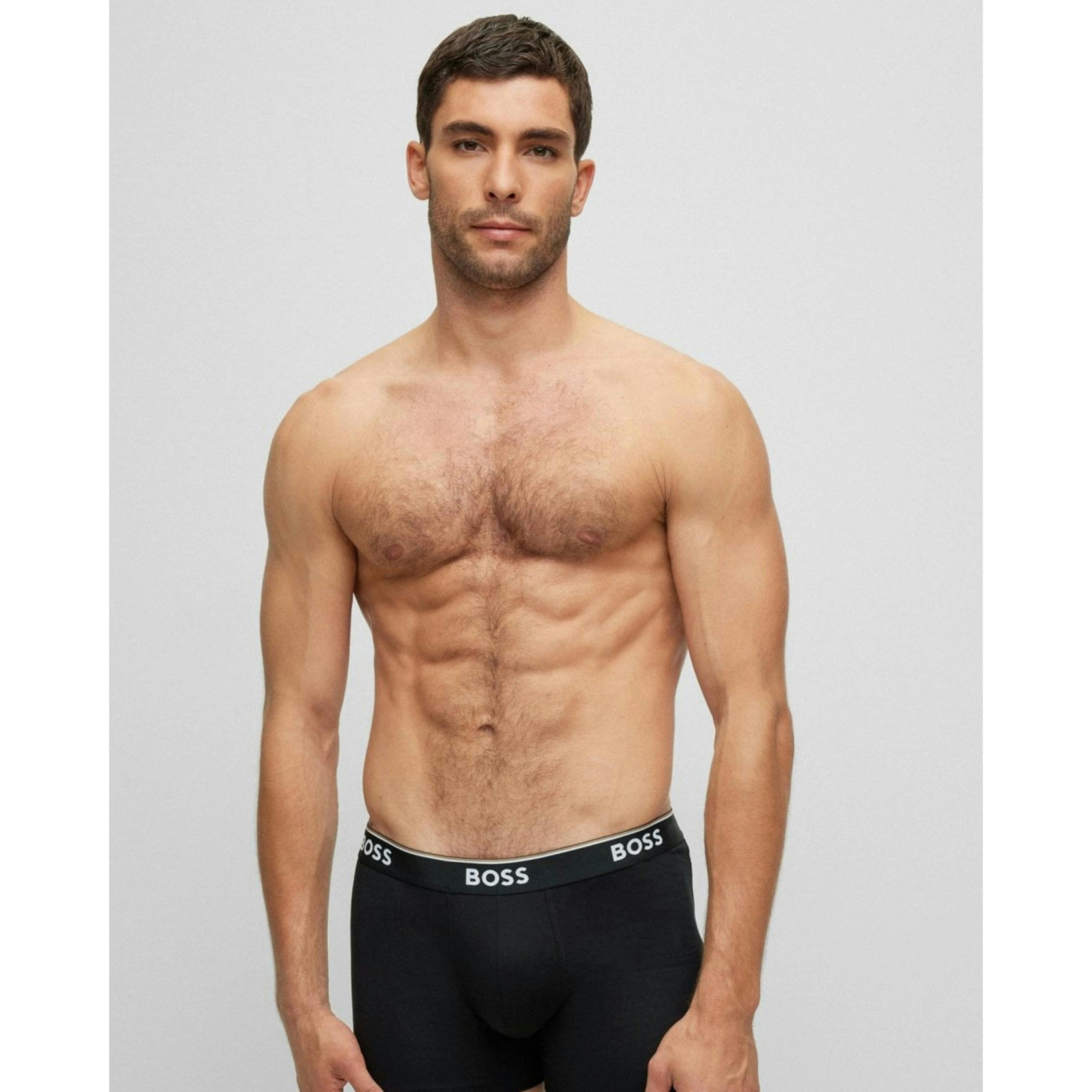 Hugo Boss With Logos Boxers  in Black , view 1 of 6