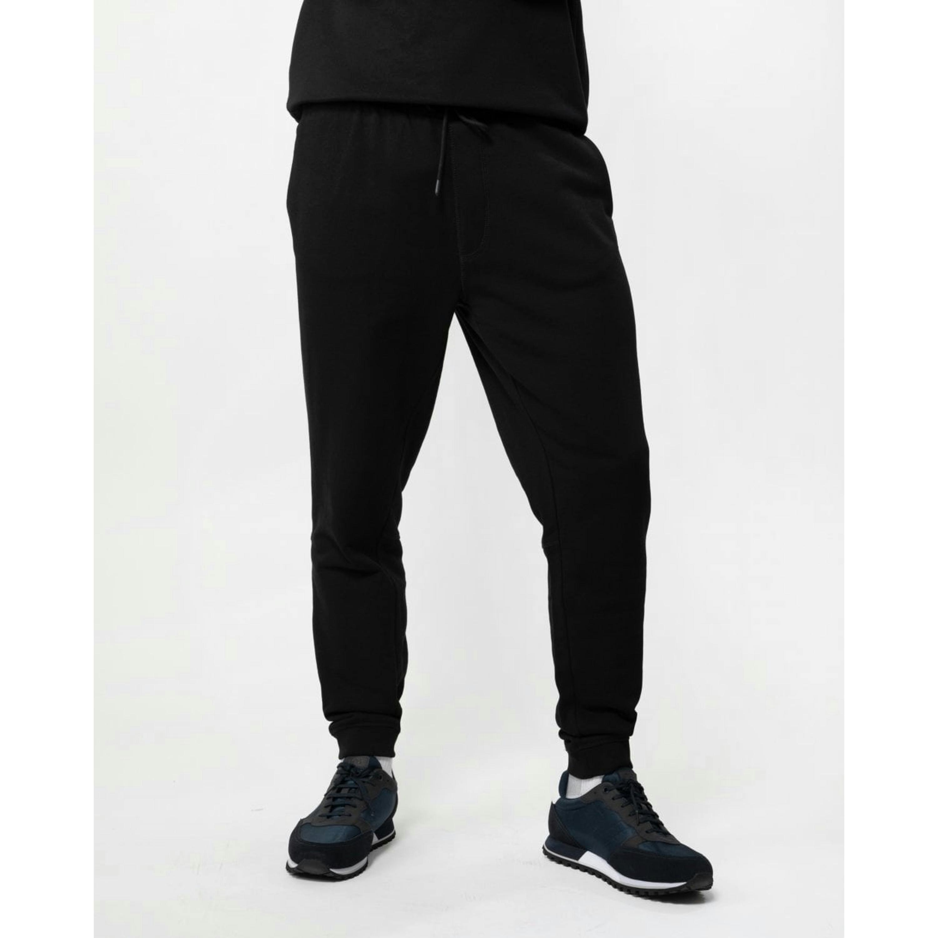 Hugo Boss Logo Patch Joggers  in Black , view 1 of 4