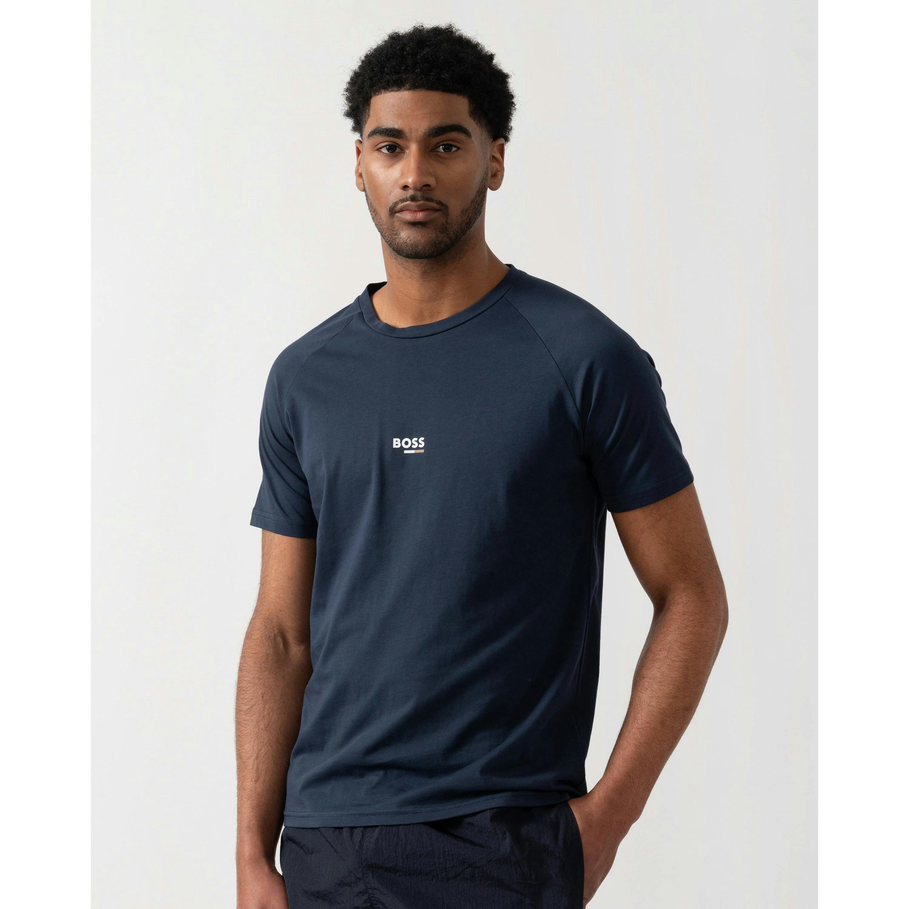 Hugo Boss Beach T-Shirt  in Grey , view 1 of 4