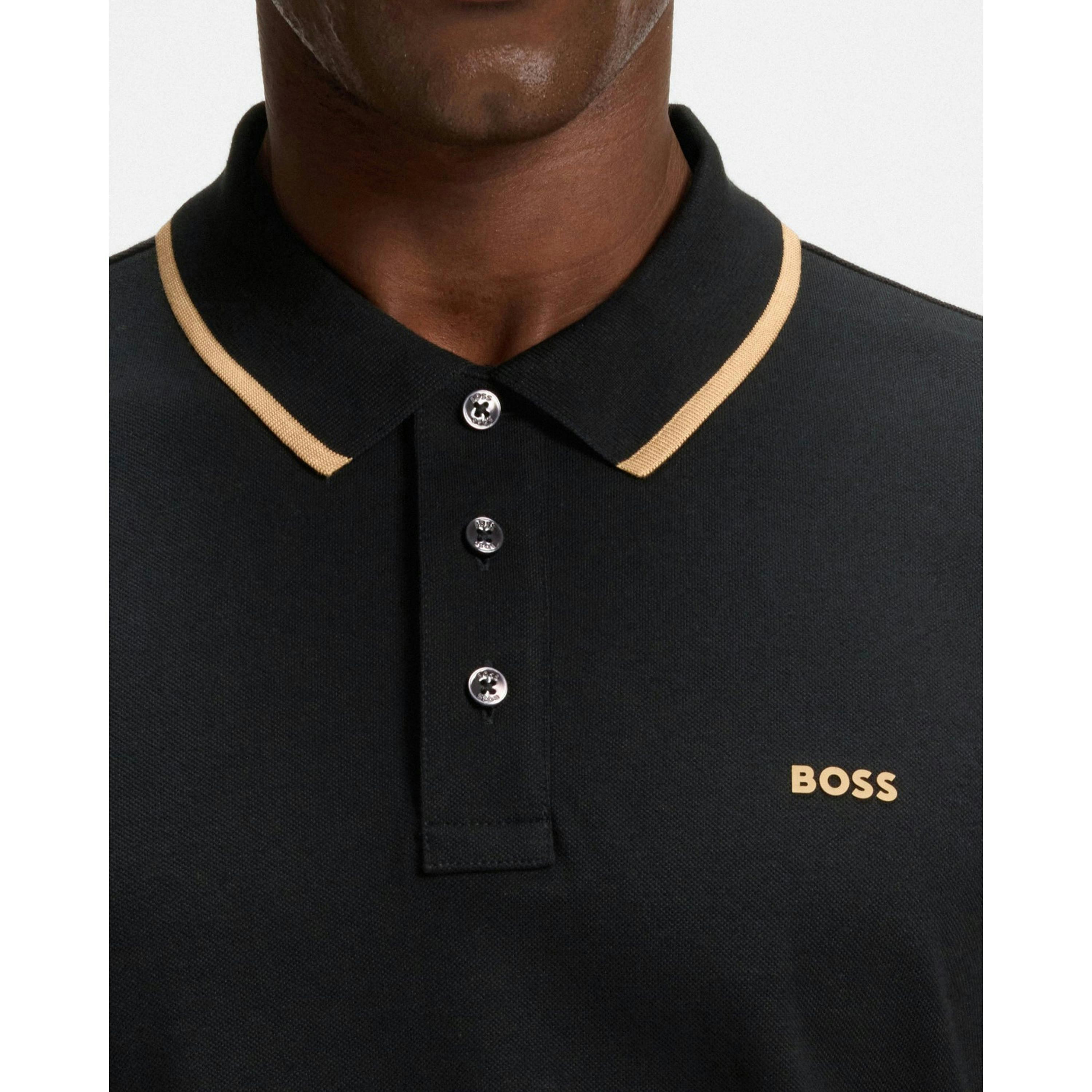 Hugo Boss Polo Shirt  in Black , view 3 of 4
