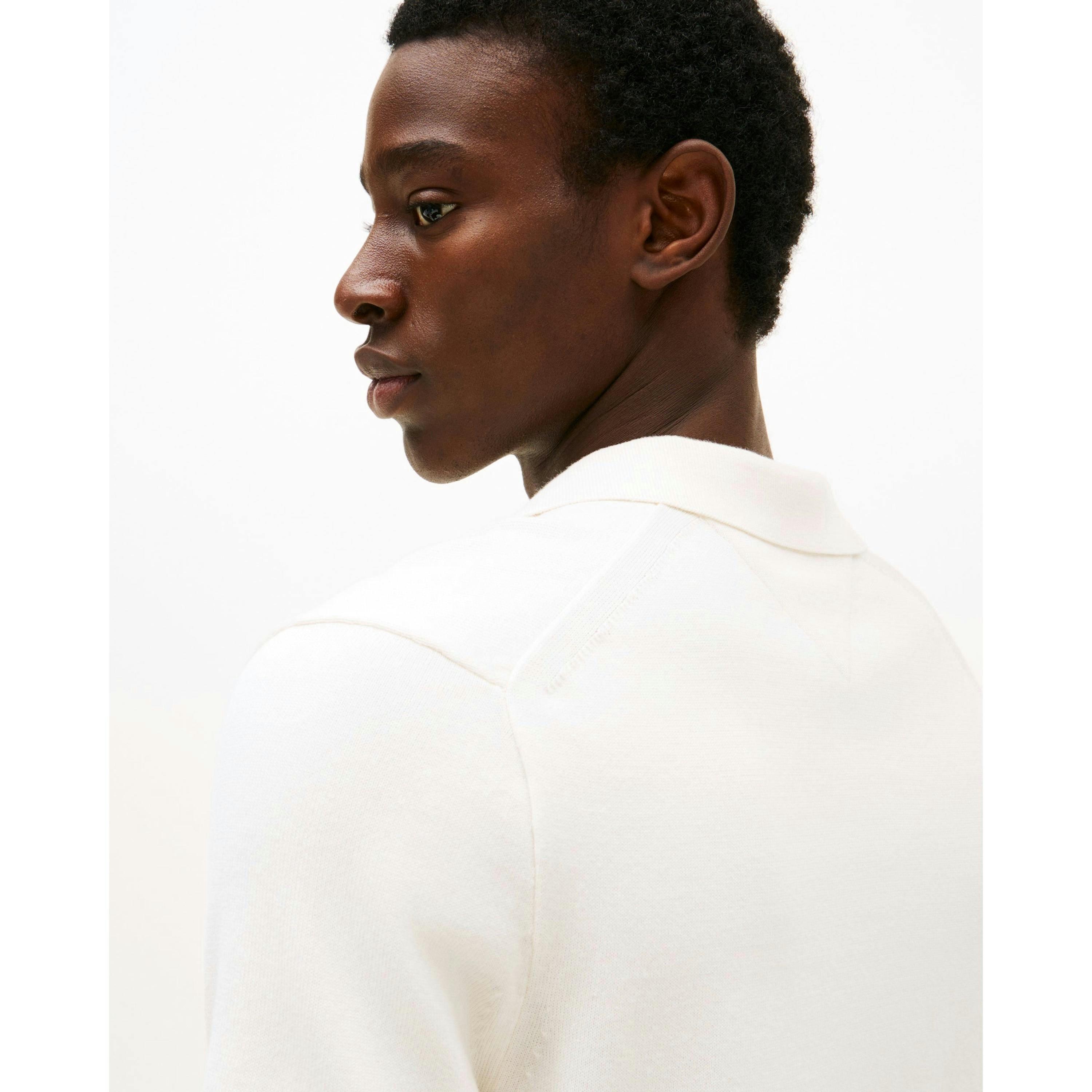 Tommy Hilfiger Polo Shirt  in Ivory , view 5 of 5