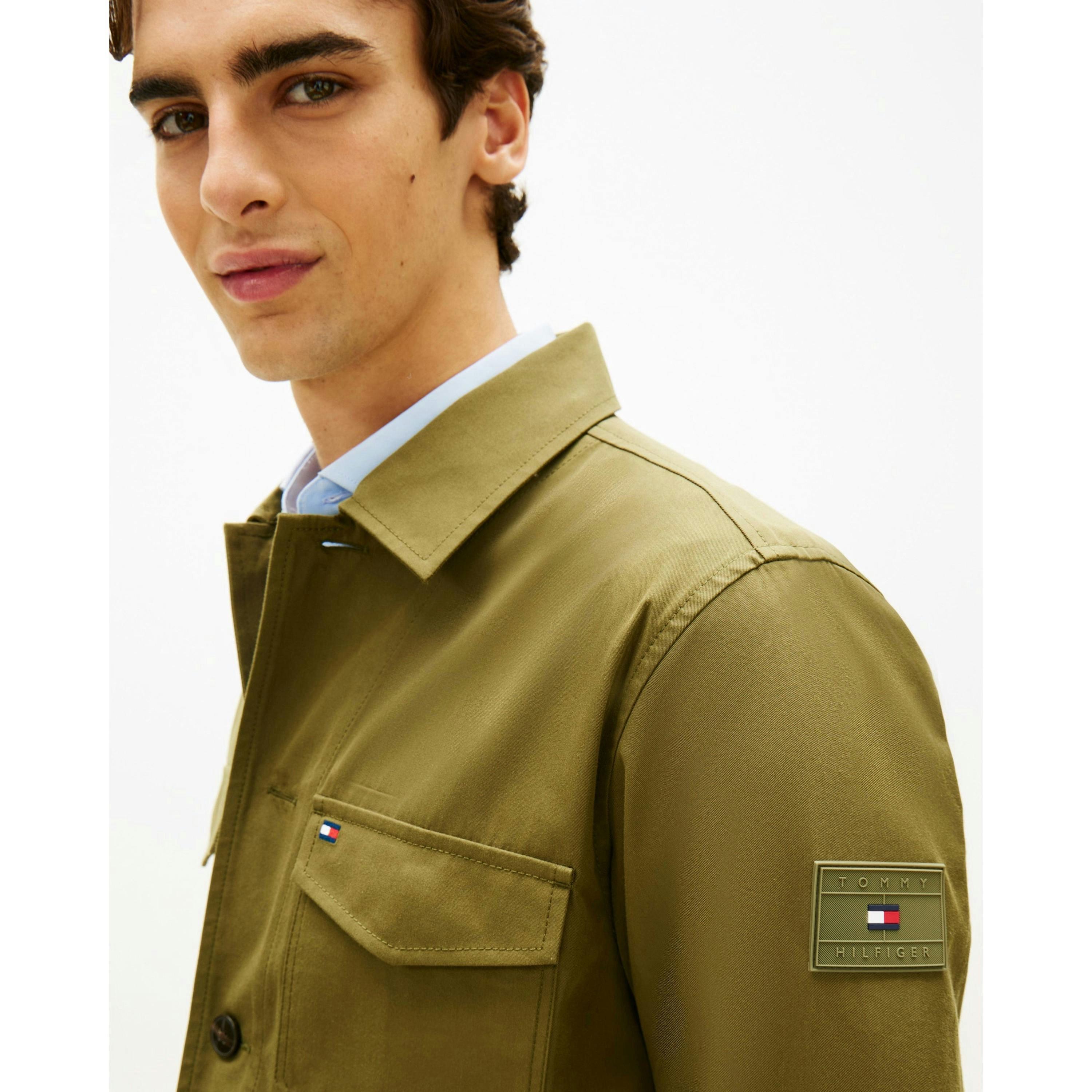 Tommy Hilfiger Overshirts  in Khaki , view 4 of 5