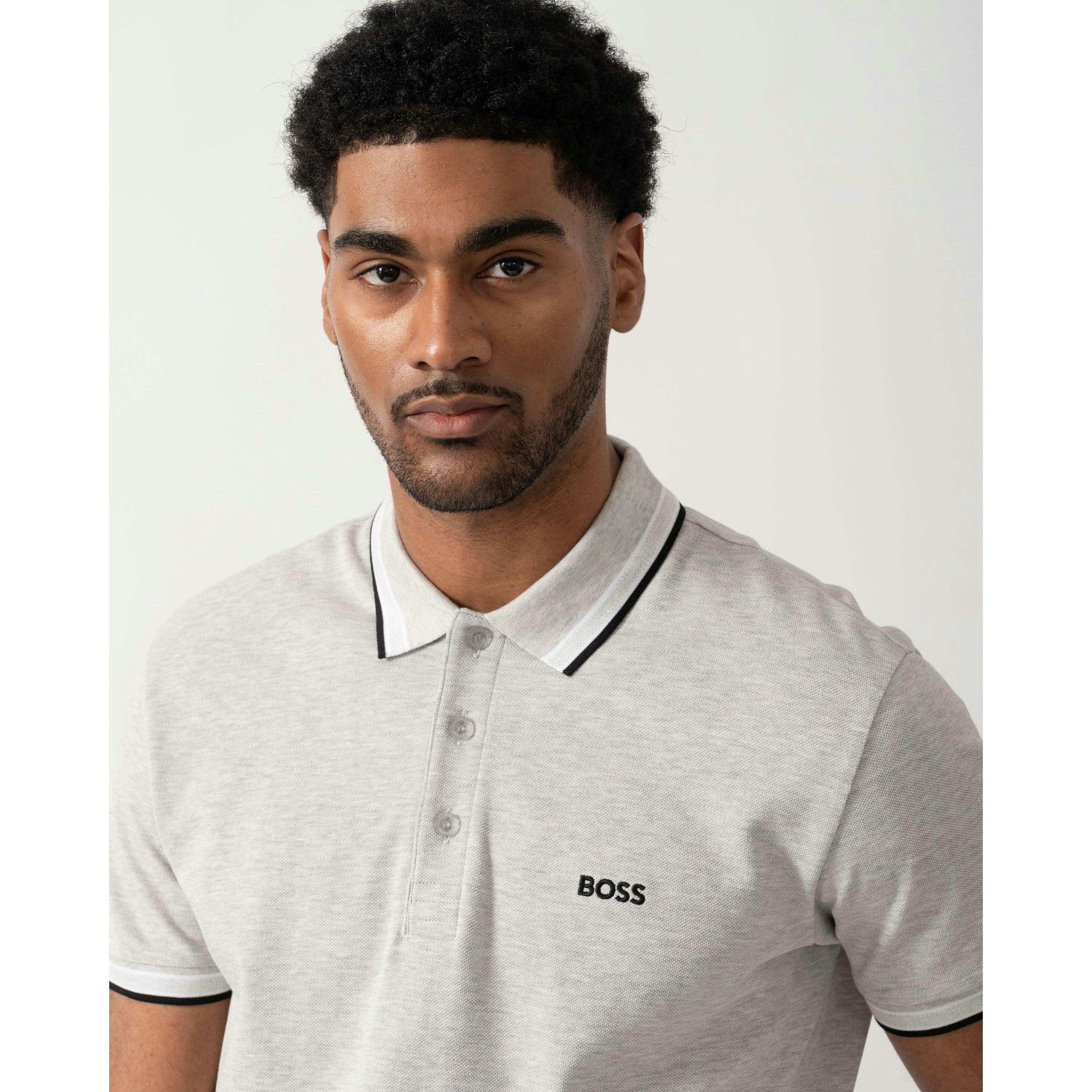Hugo Boss Polo Shirt  in Grey , view 3 of 4