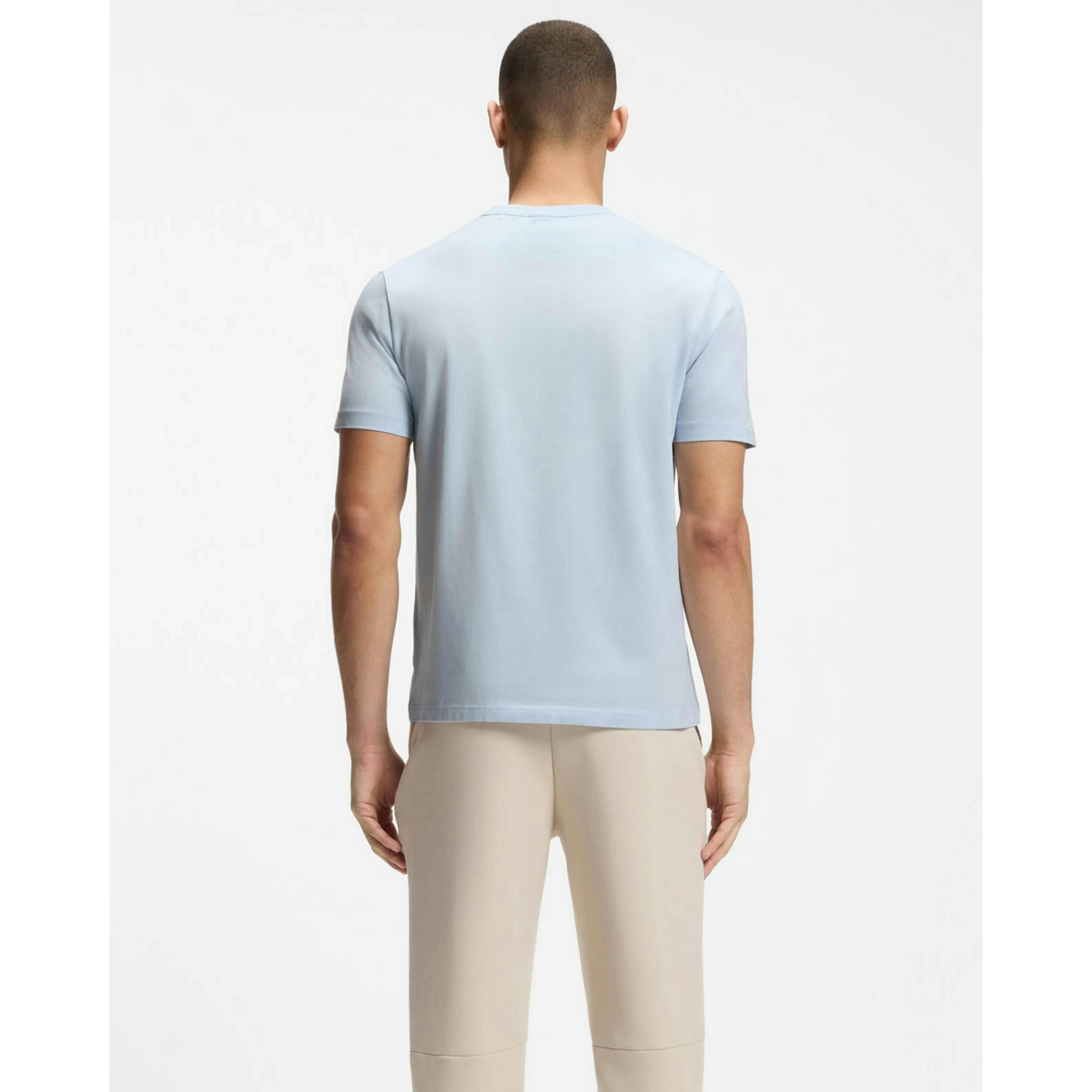 Hugo Boss Contrast Logo T-Shirt  in Blue , view 2 of 4