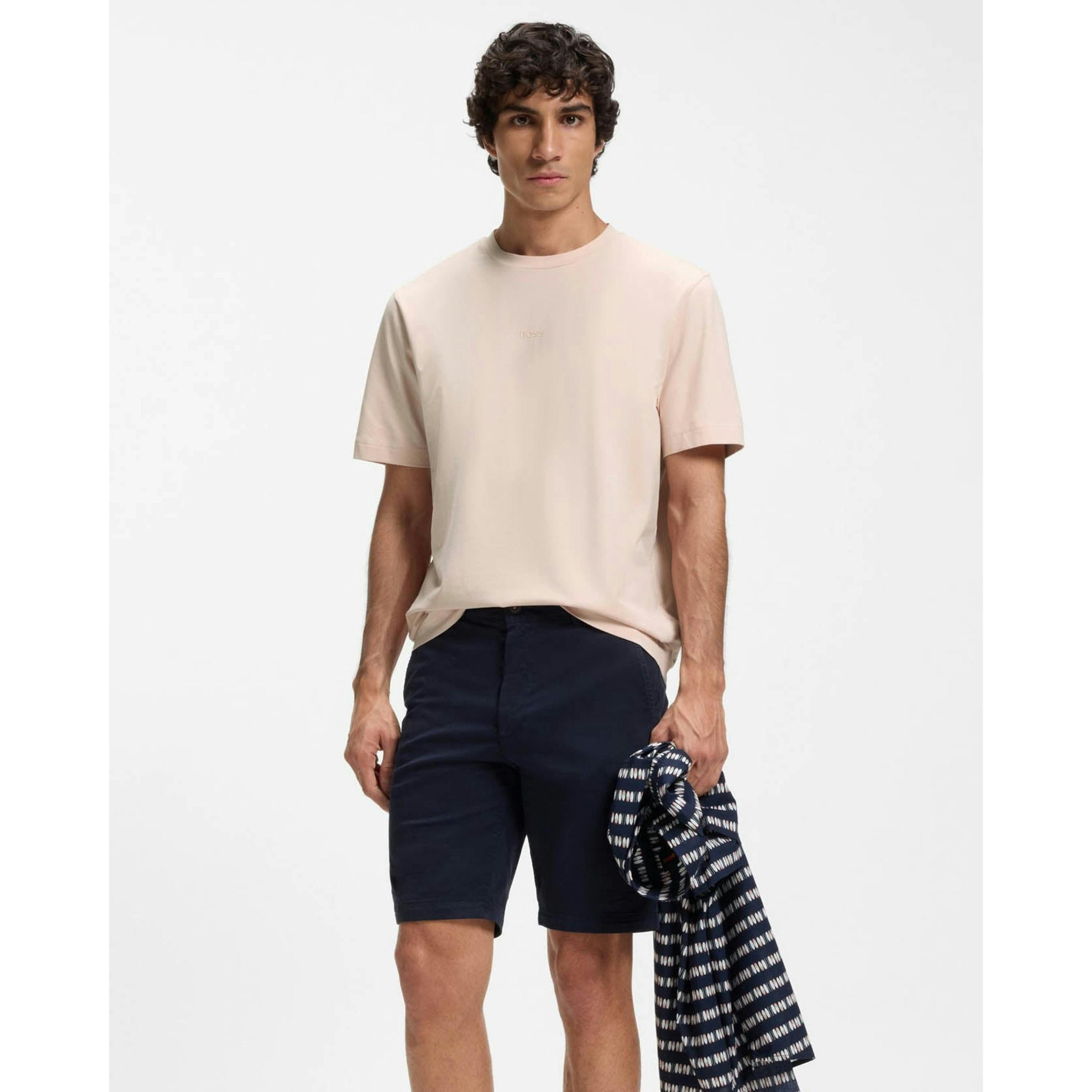Hugo Boss Small Logo T-Shirt  in Pink , view 4 of 4