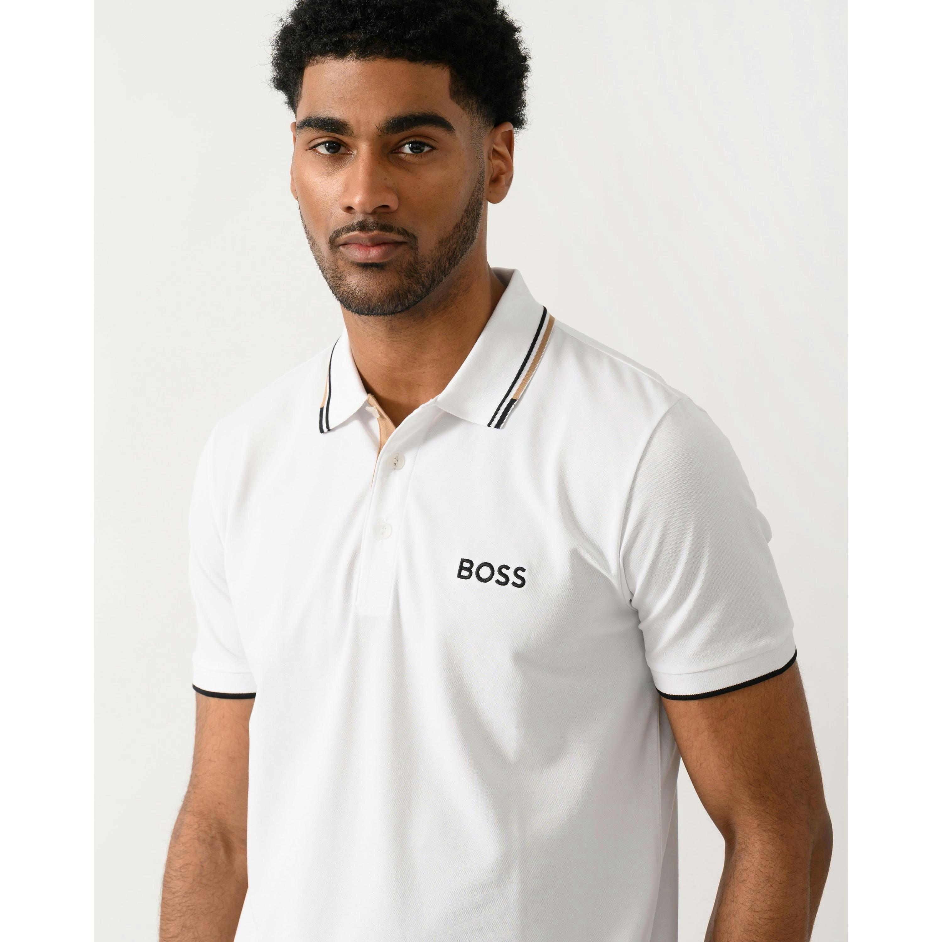Hugo Boss Polo Shirt  in White , view 3 of 4