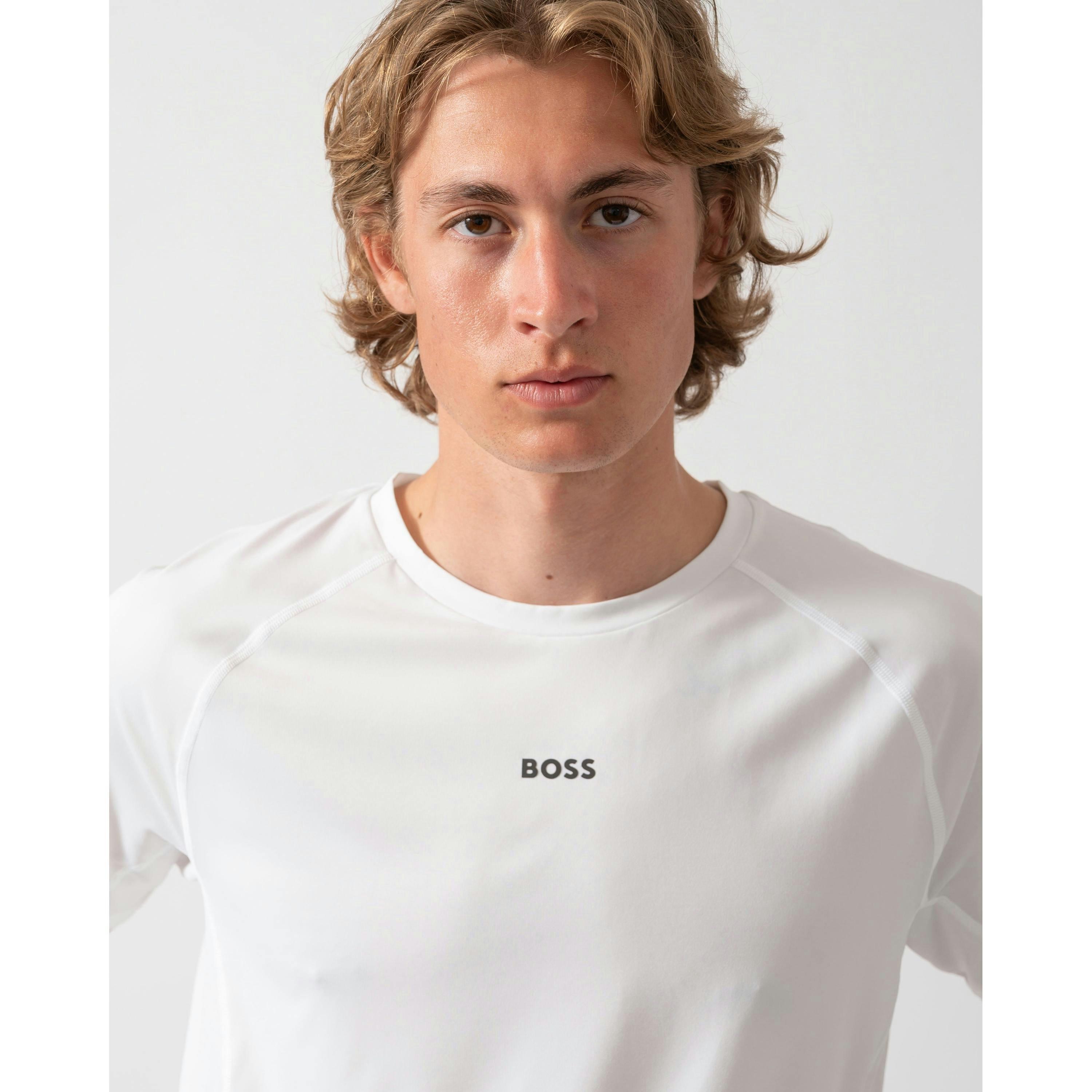 Hugo Boss Active T-Shirt  in White , view 3 of 4