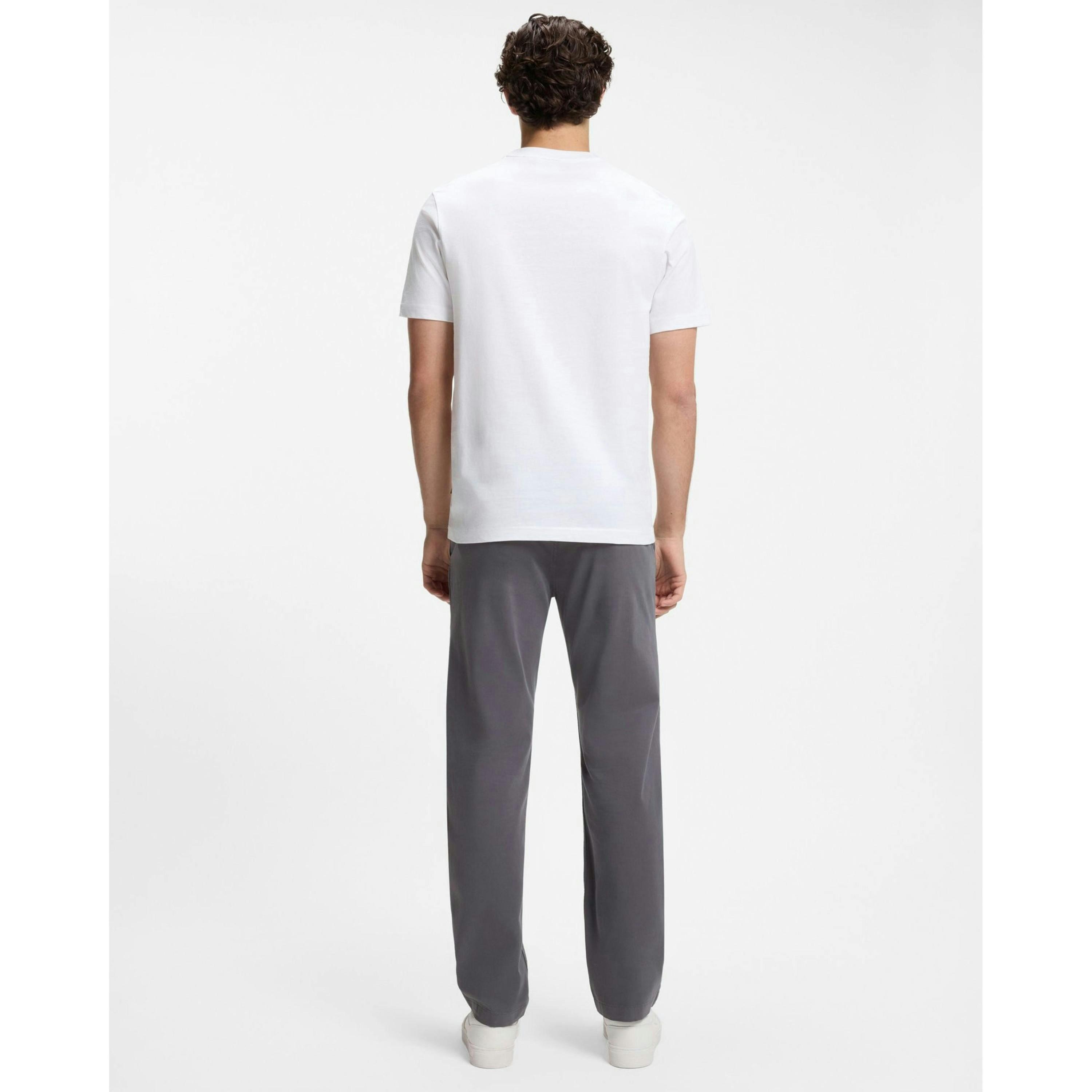 Hugo Boss Graphic Print T-Shirt  in White , view 2 of 4