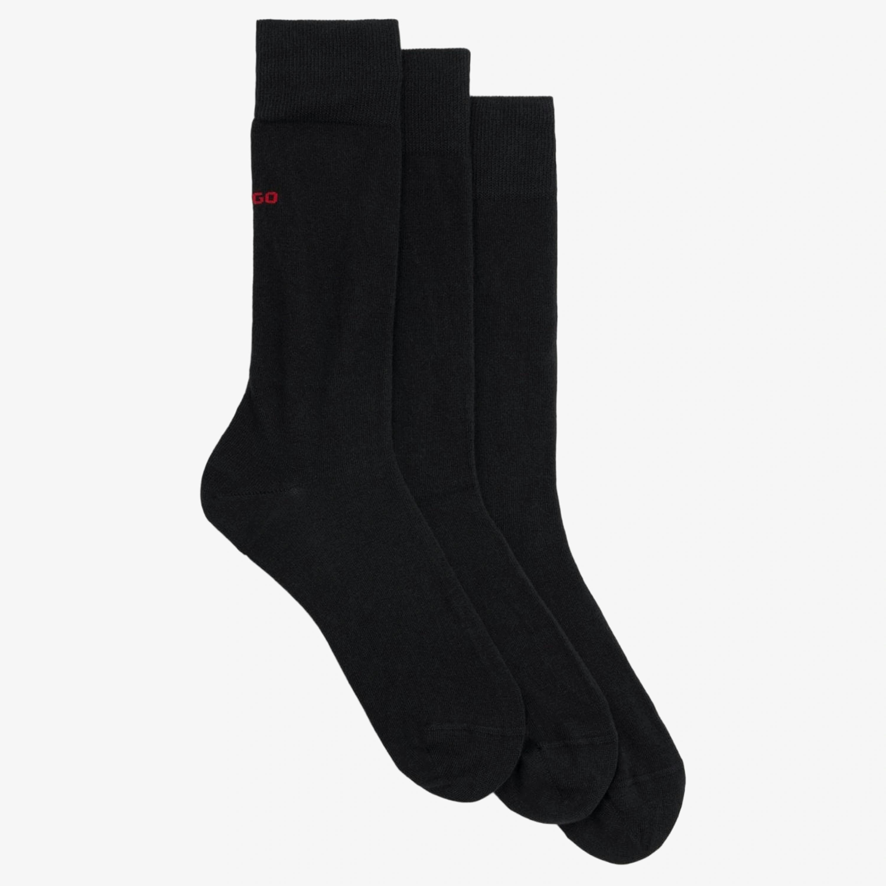 Hugo Boss Logo Details Socks  in Blue , view 1 of 3