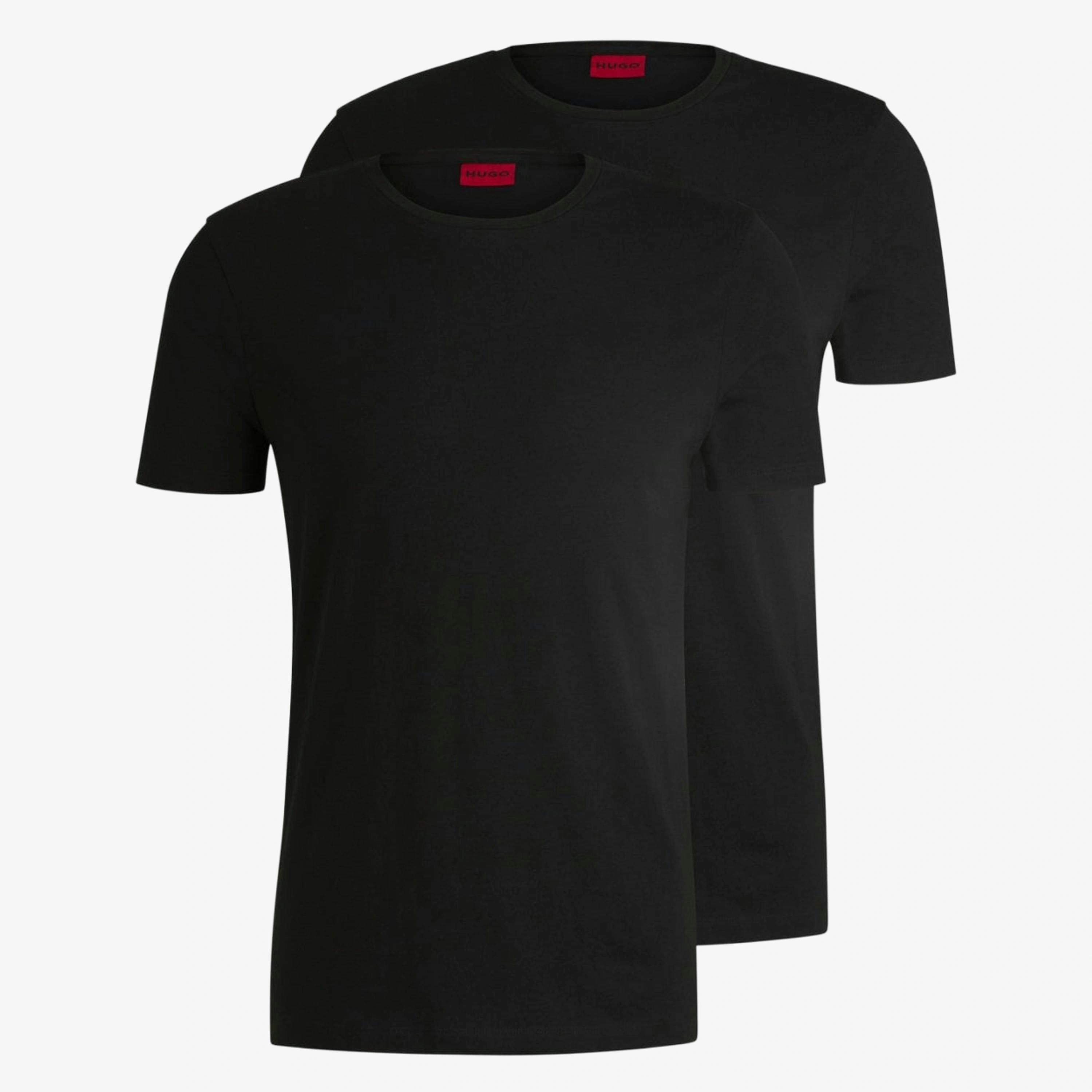 Hugo Boss Round T-Shirt  in Black , view 4 of 4