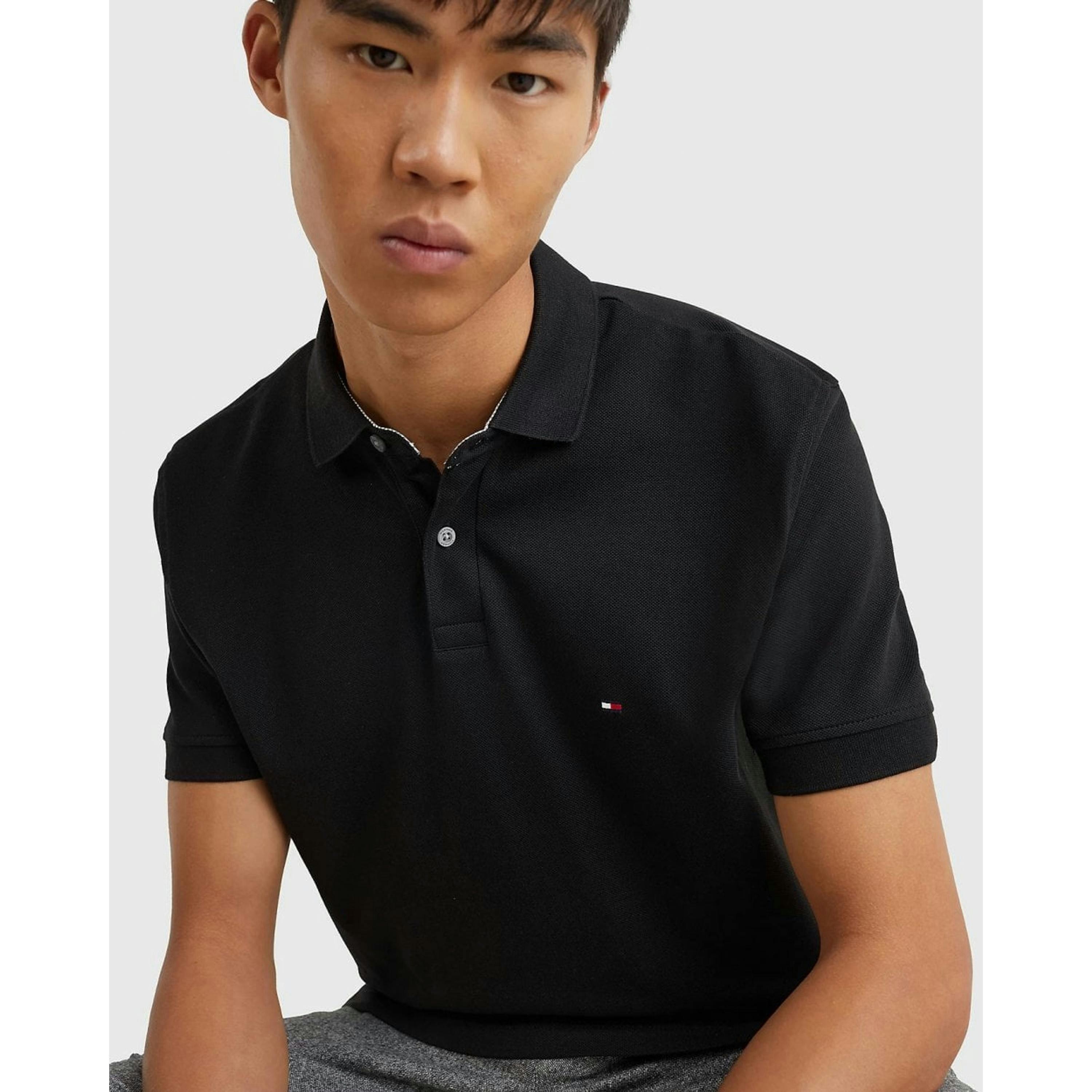 Tommy Hilfiger Polo Shirt  in Black , view 3 of 5