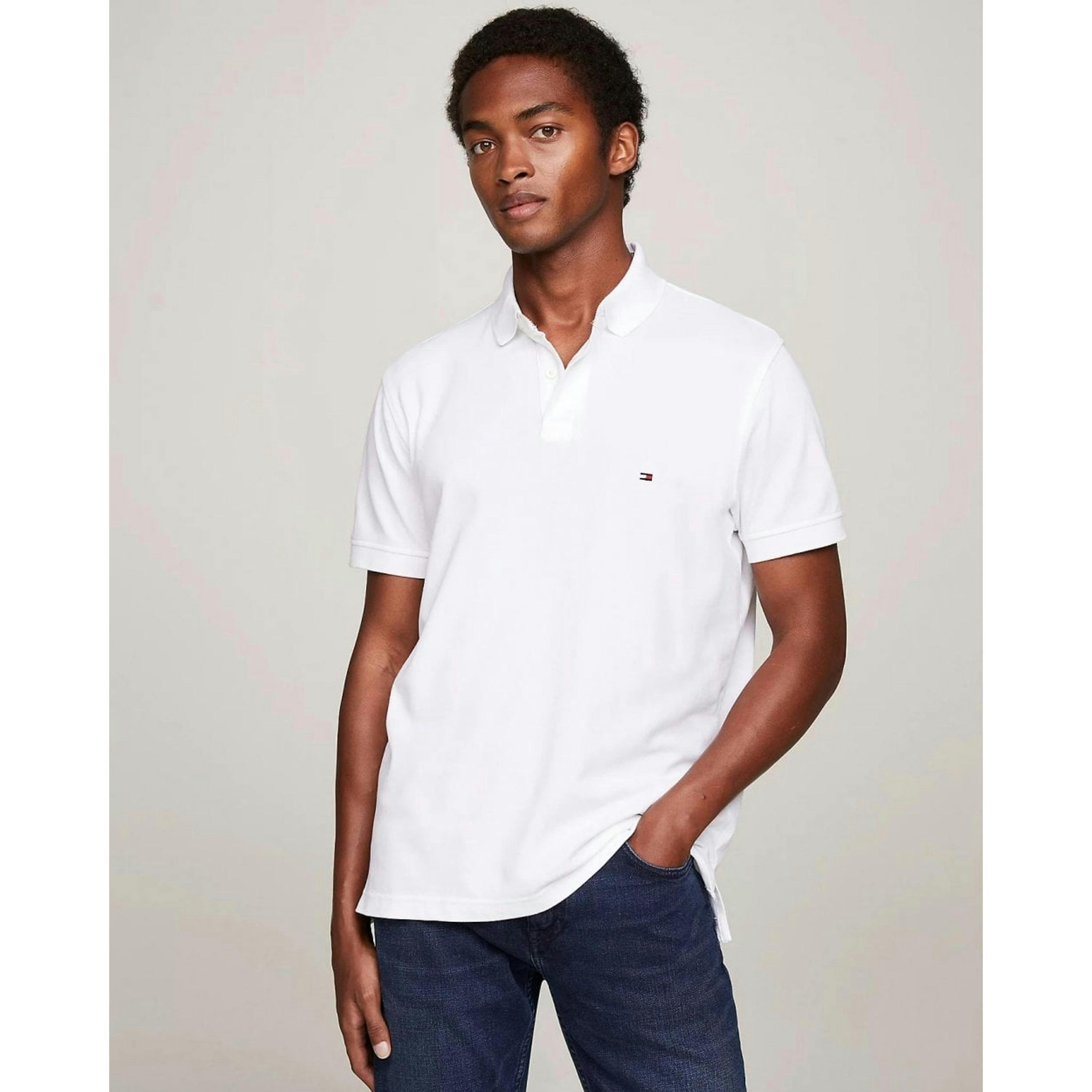 Tommy Hilfiger Polo Shirt  in White , view 1 of 5