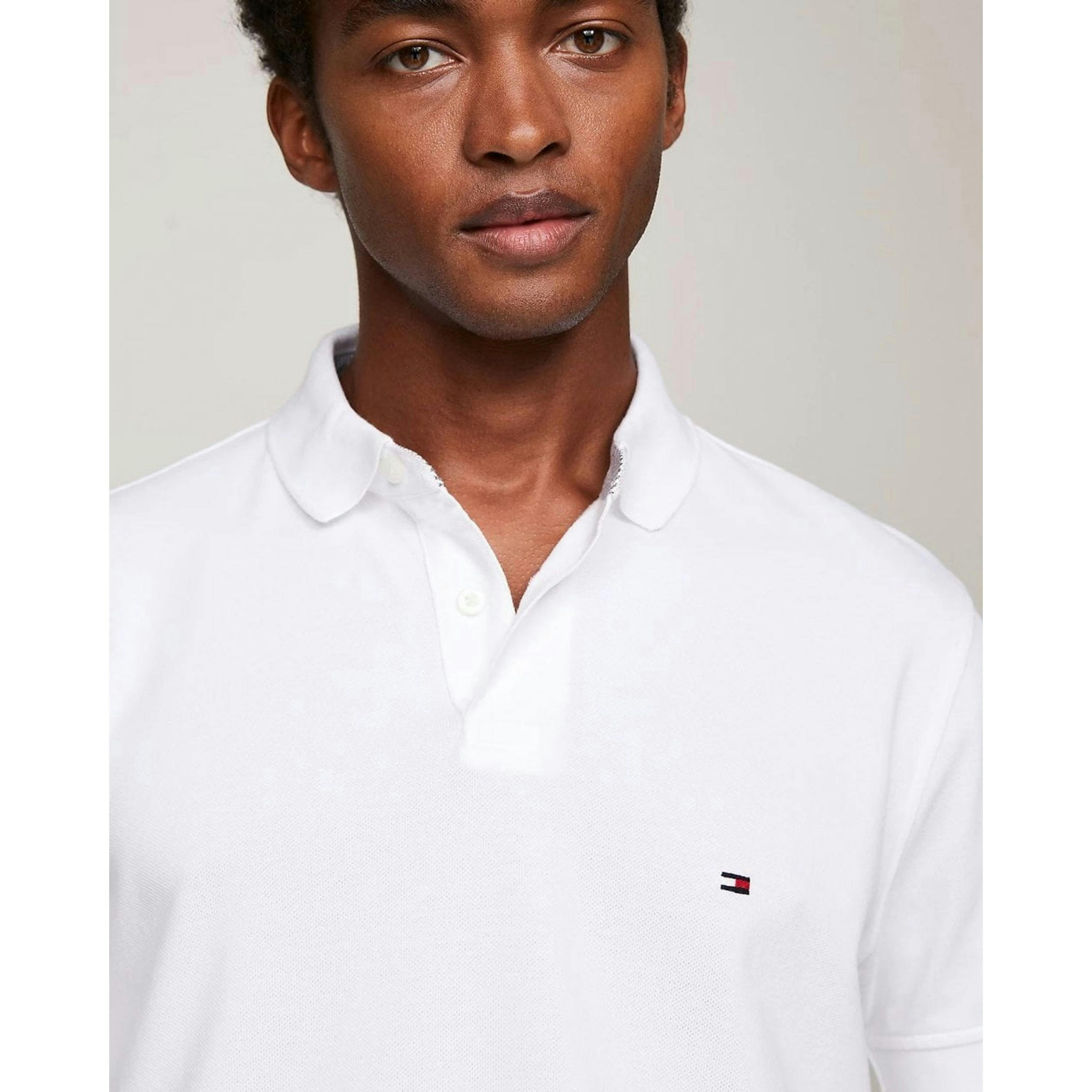 Tommy Hilfiger Polo Shirt  in White , view 3 of 5