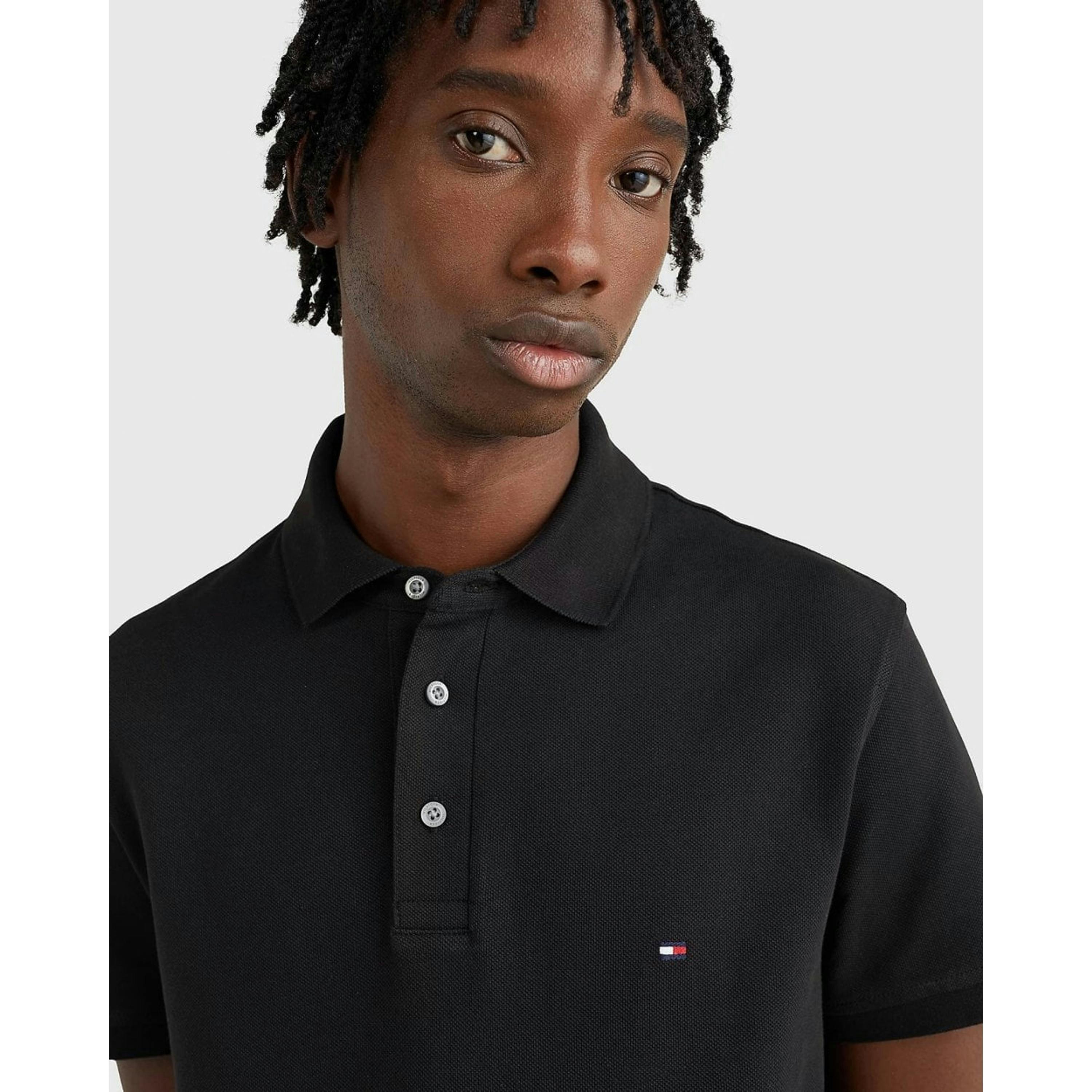 Tommy Hilfiger Polo Shirt  in Black , view 3 of 5