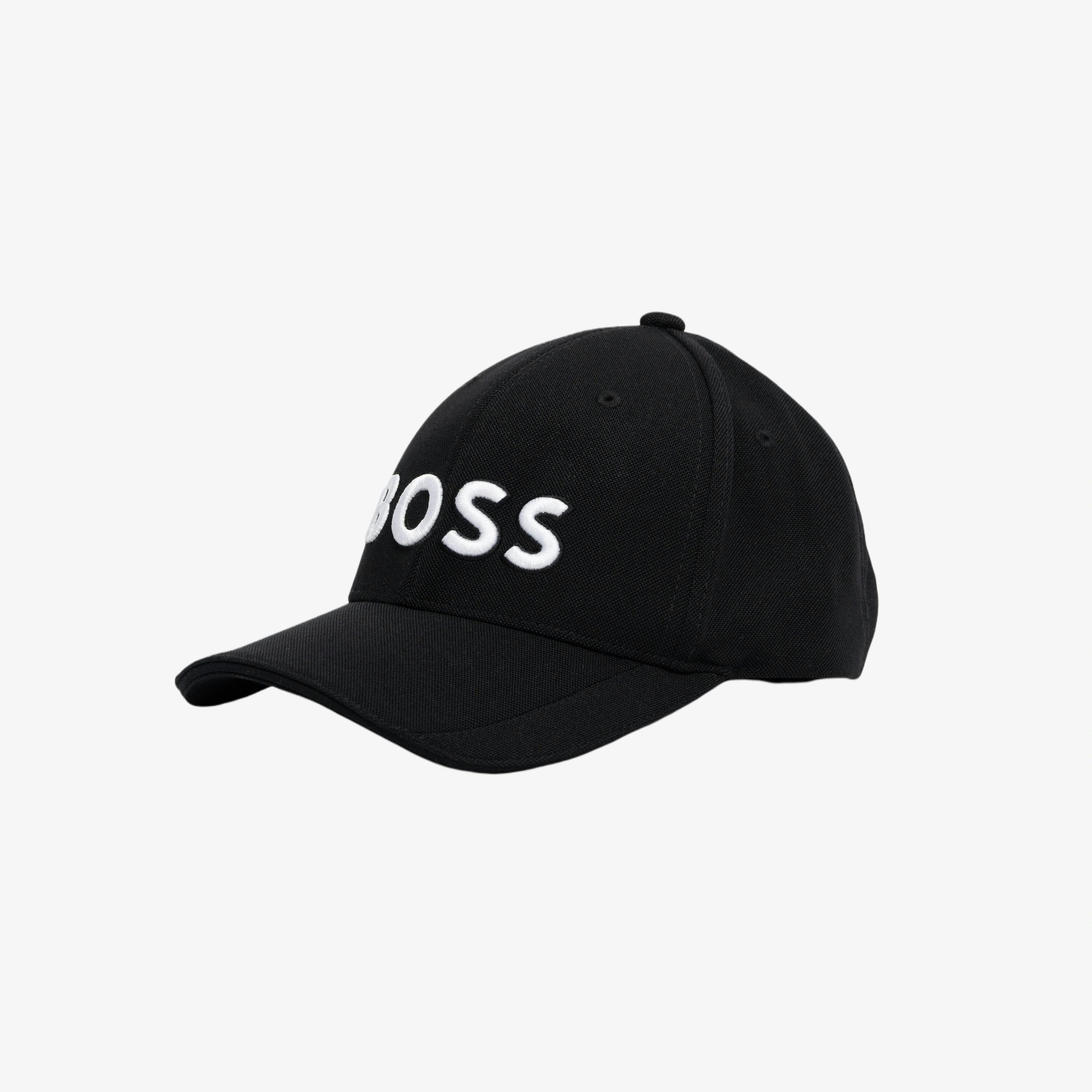 Hugo Boss Embroidered Logo Caps  in Black , view 1 of 4