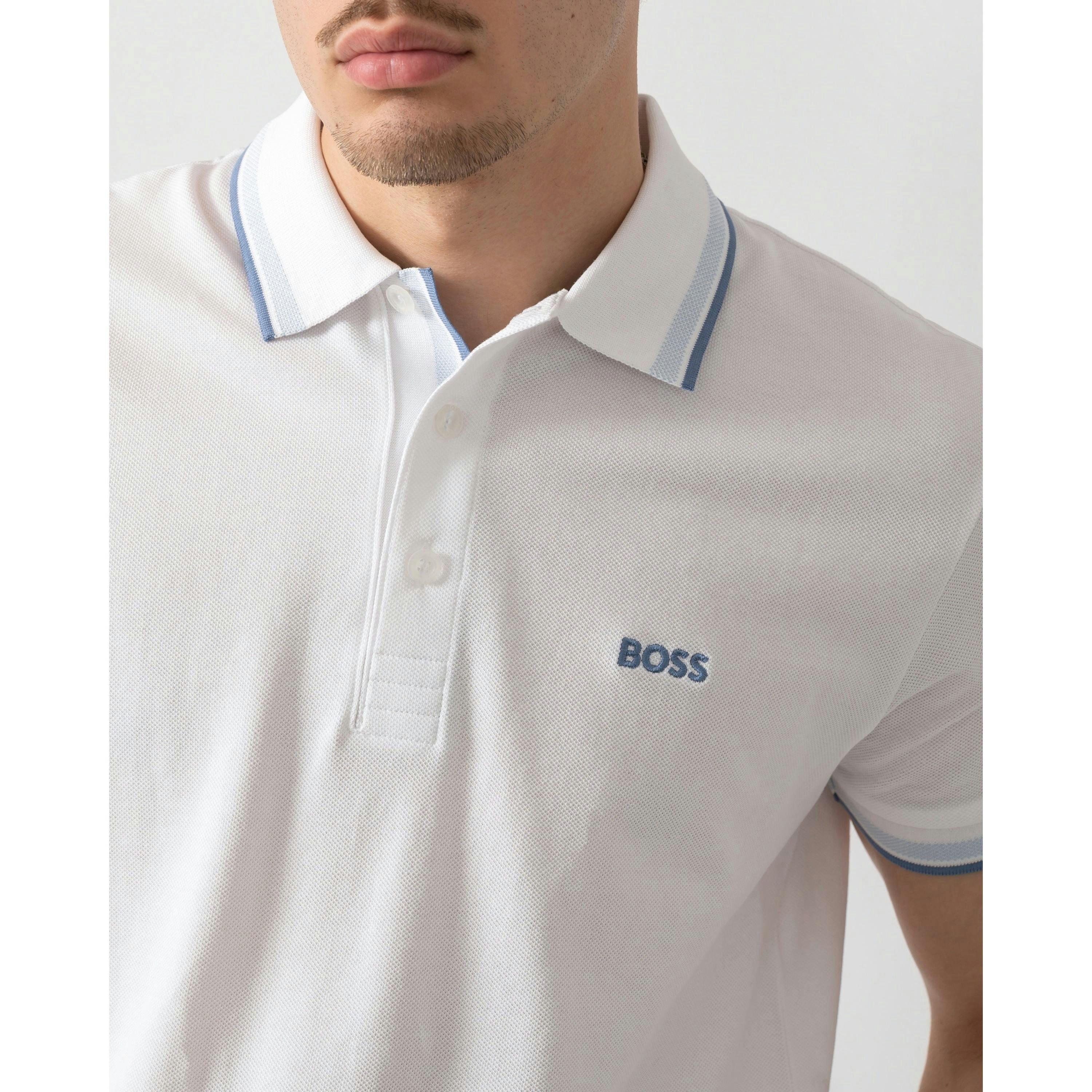 Hugo Boss Polo Shirt  in White , view 3 of 4