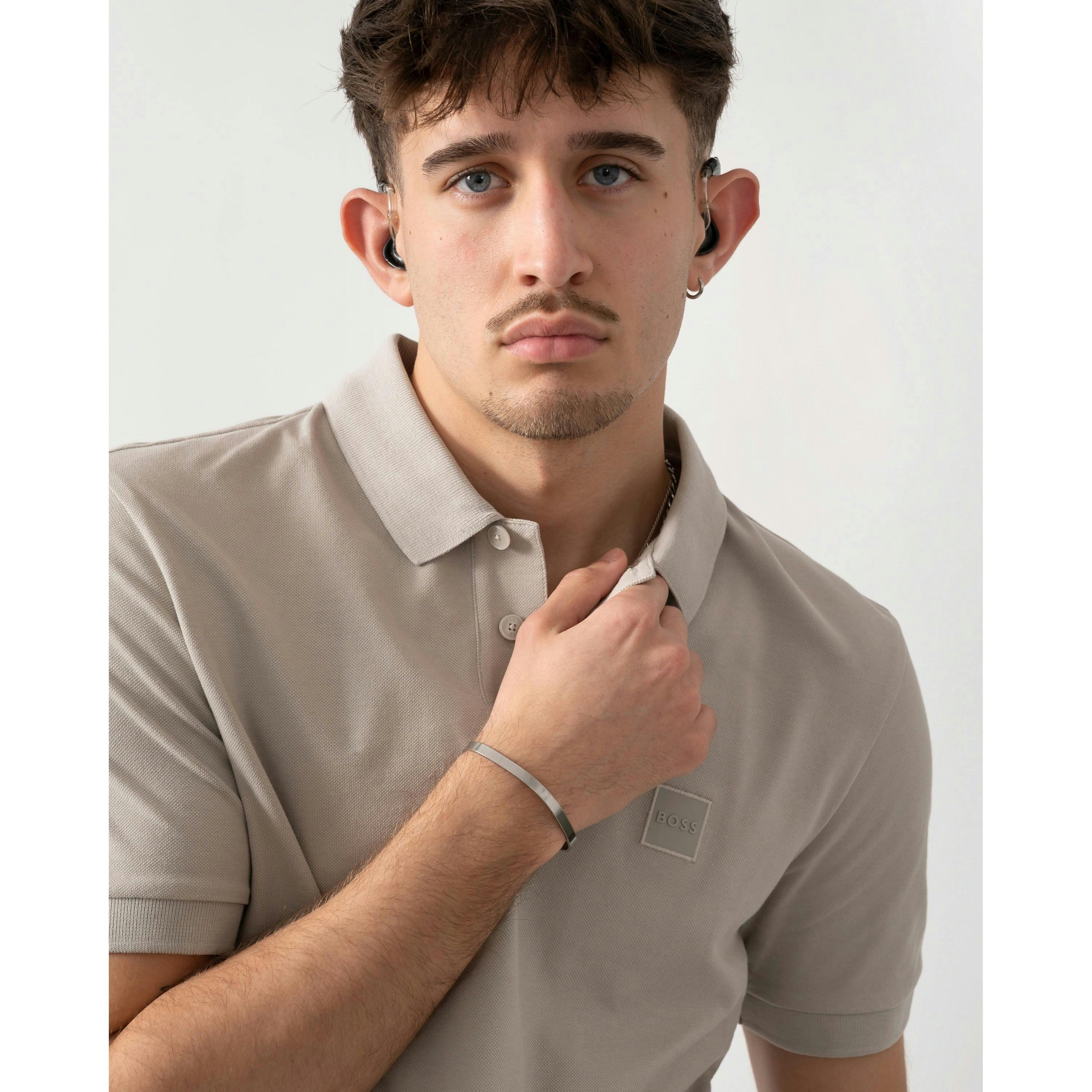Hugo Boss Polo Shirt  in Grey , view 3 of 4