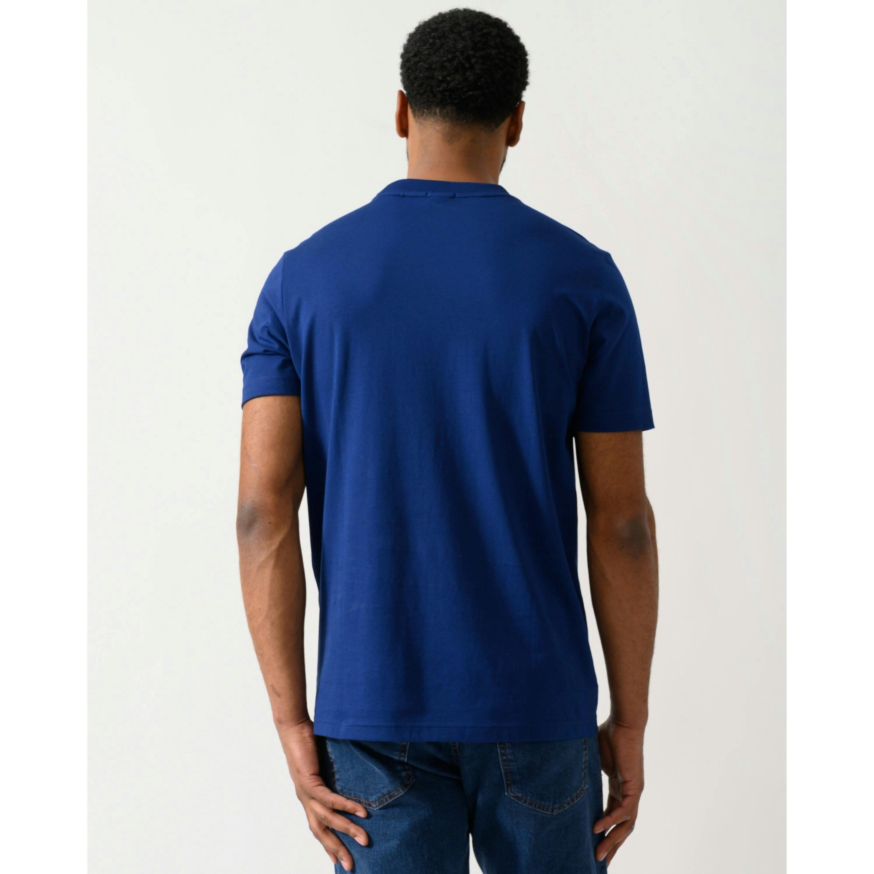 Hugo Boss Contrast Logo T-Shirt  in Purple , view 2 of 4
