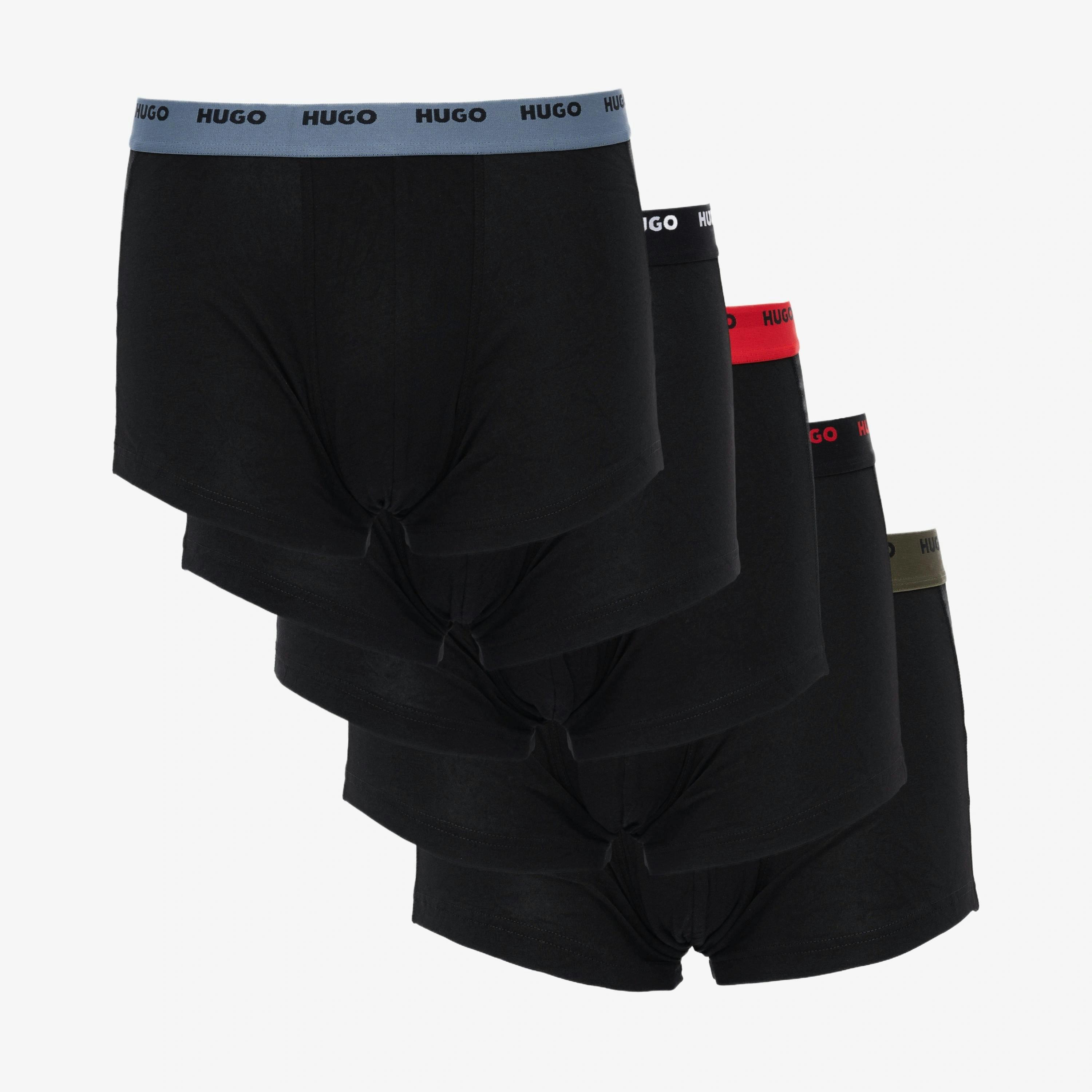 Hugo Boss Logo Waistbands Pants  in Black , view 1 of 6