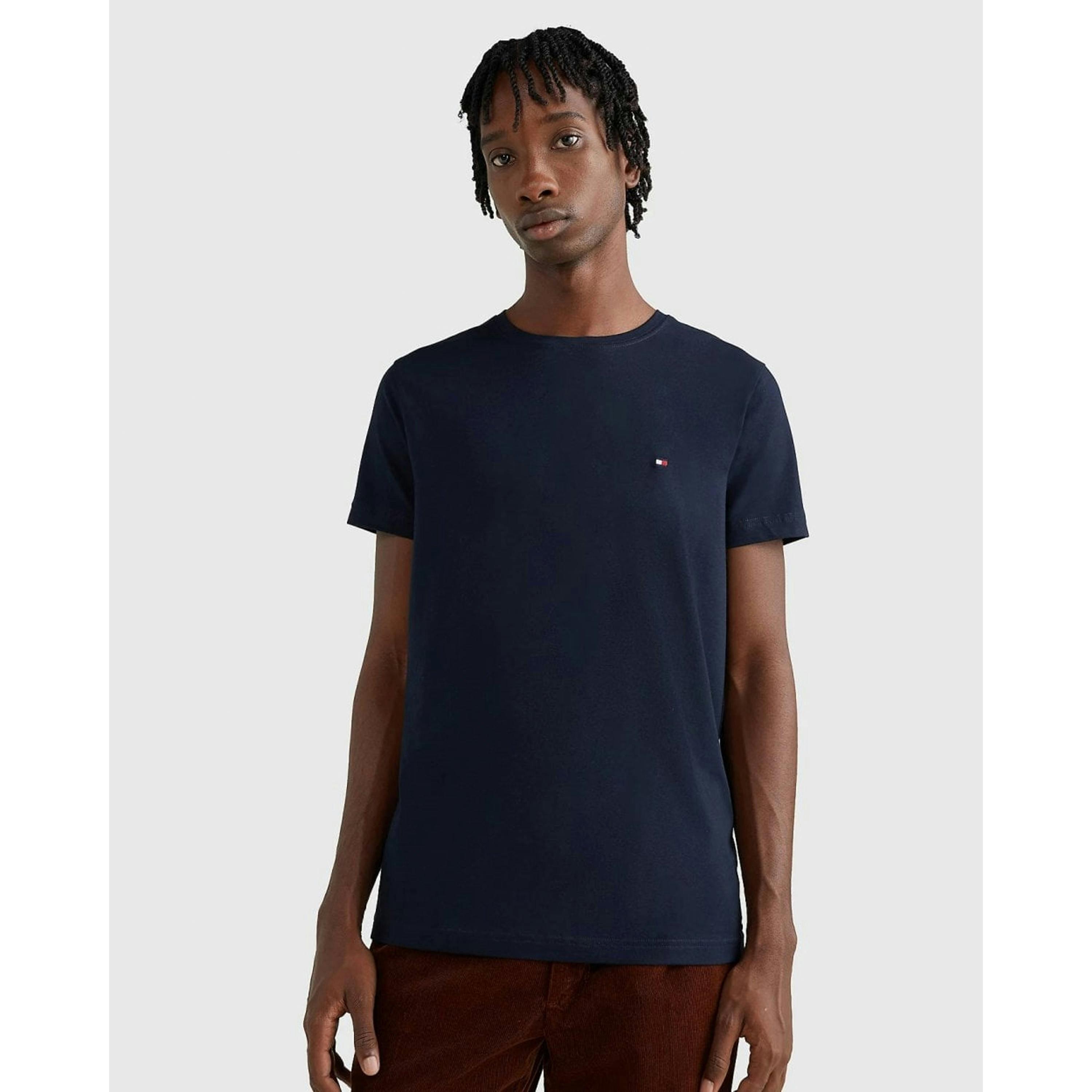 Tommy Hilfiger C-Neck T-Shirt  in Blue , view 1 of 5
