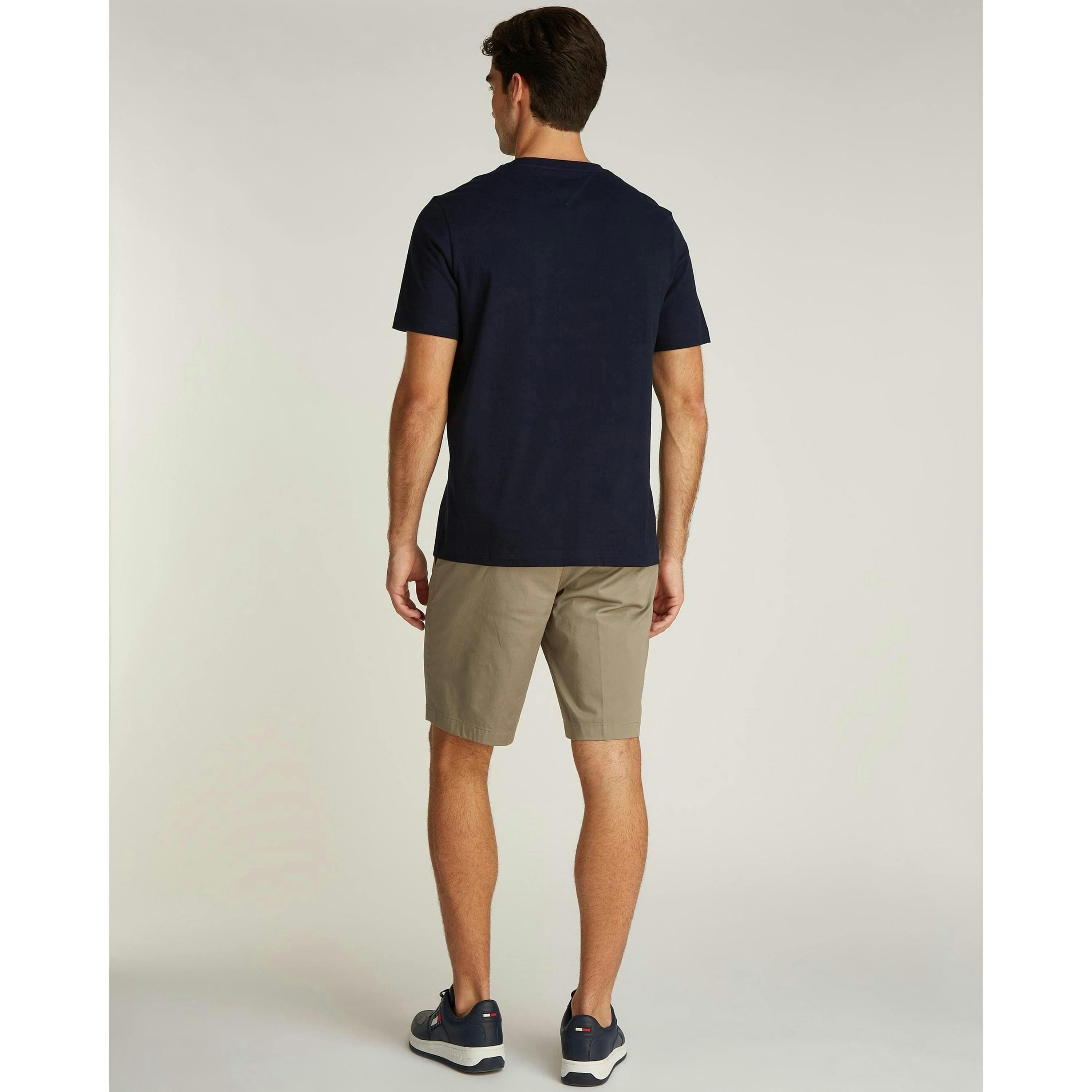 Tommy Hilfiger Solid T-Shirt  in Blue , view 2 of 5