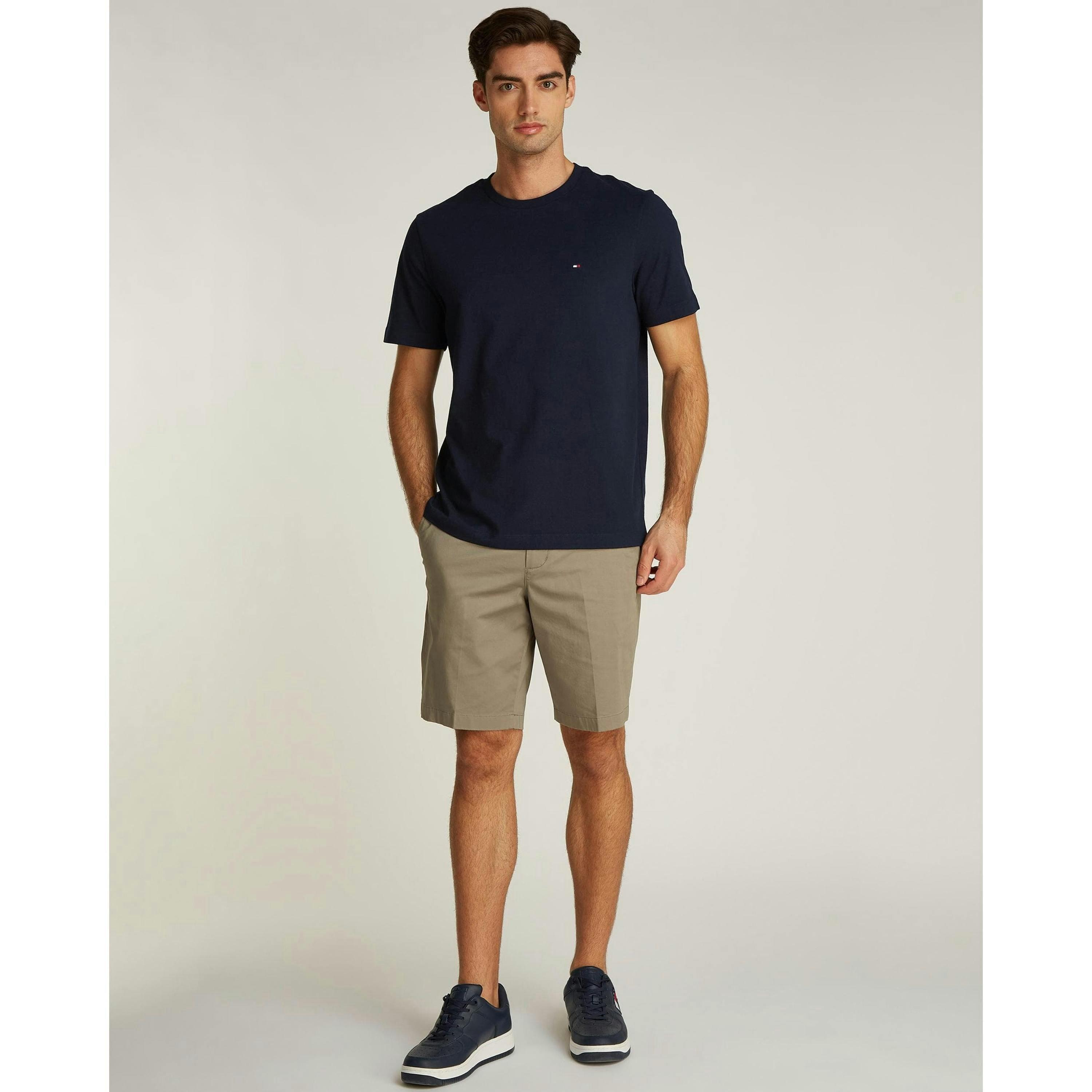Tommy Hilfiger Solid T-Shirt  in Blue , view 5 of 5