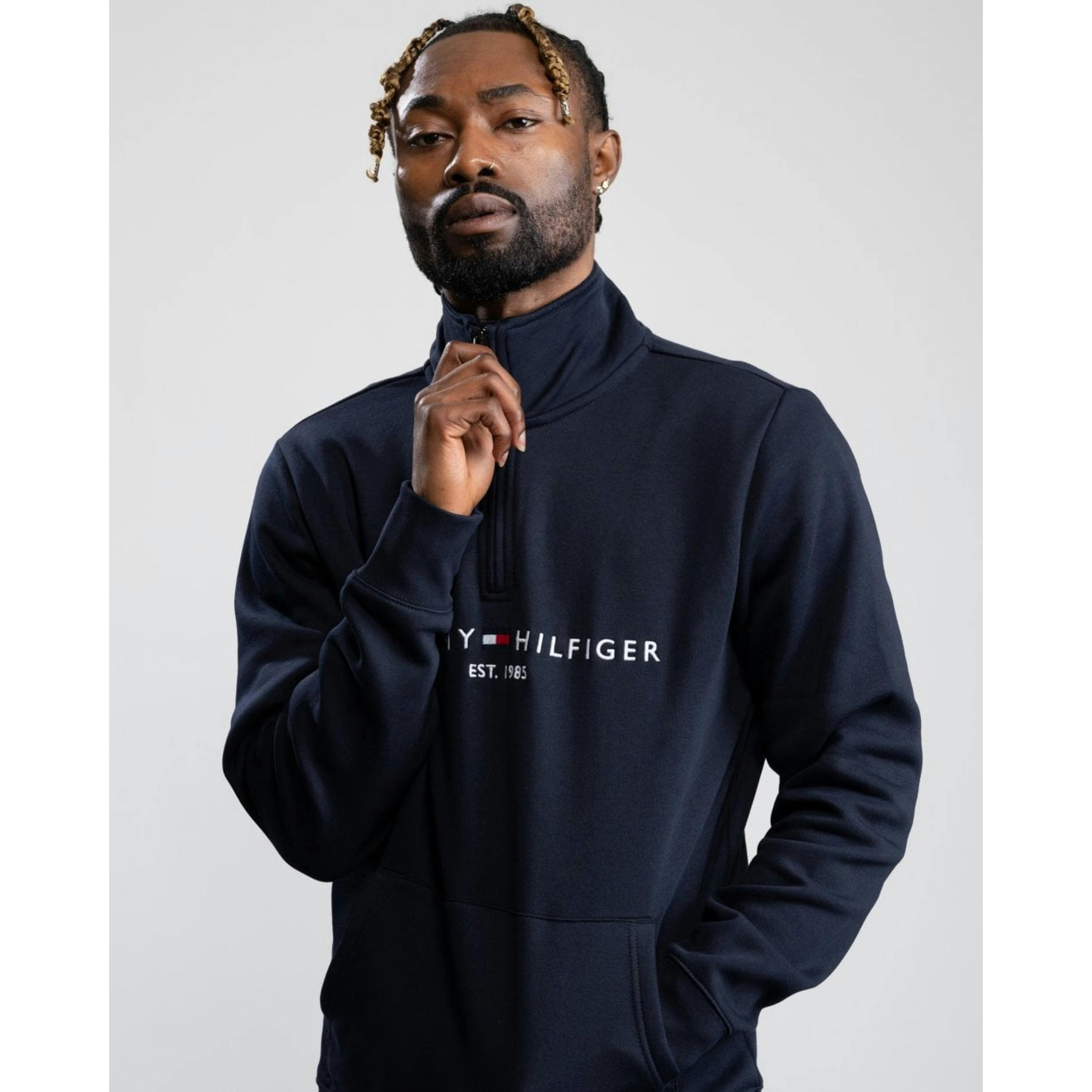 Tommy Hilfiger Tommy Logo Sweatshirt  in Blue , view 1 of 5